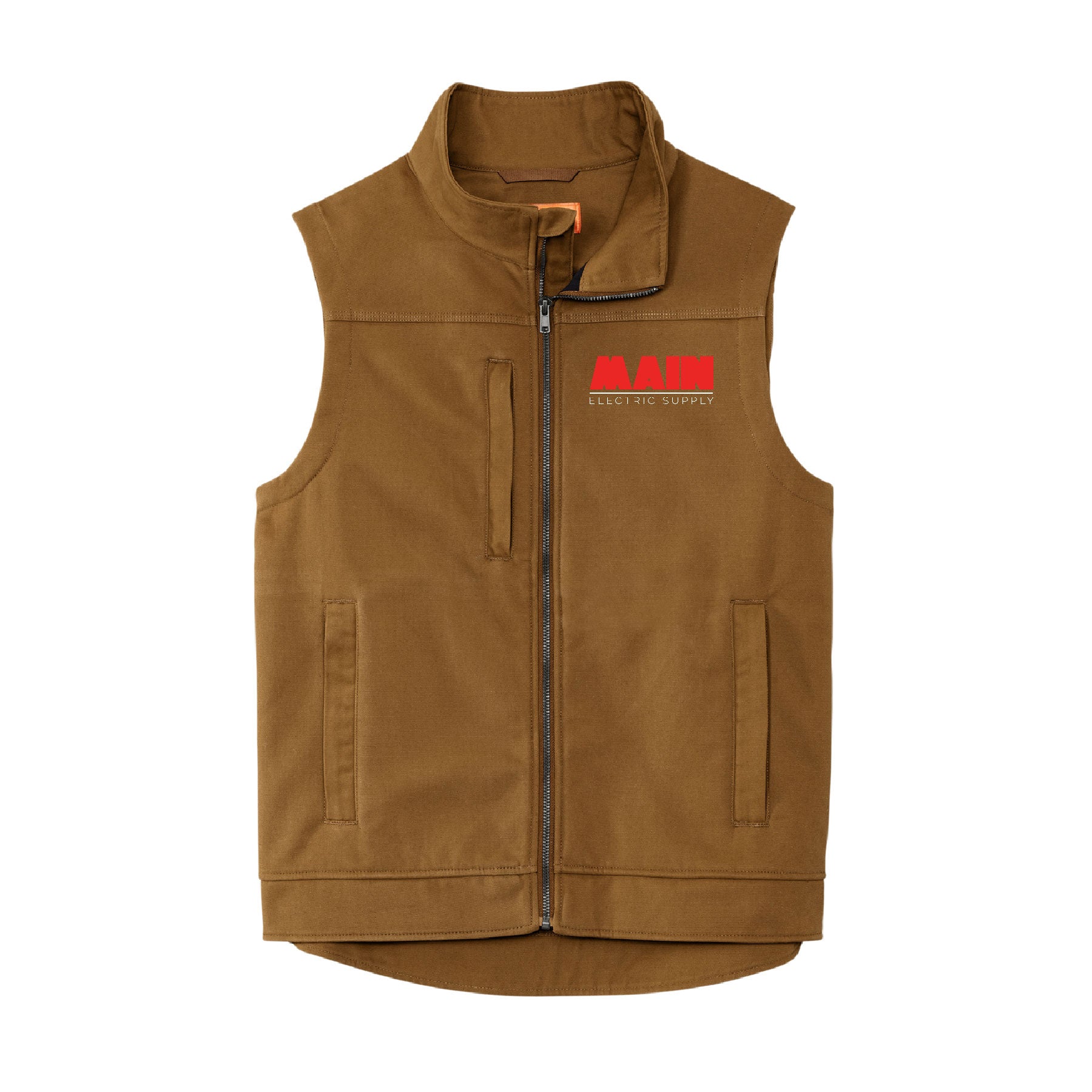 CornerStone® Duck Bonded Soft Shell Vest x Main Electric Supply Co.