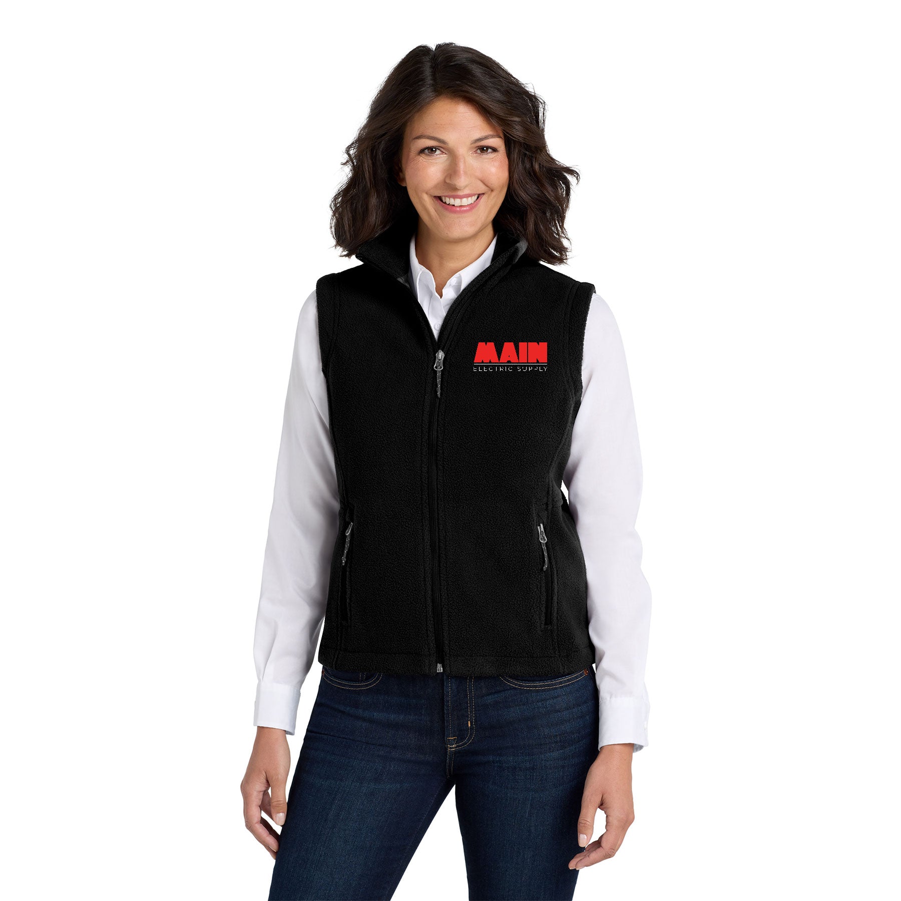 Port Authority® Women's Value Fleece Vest x Main Electric Supply Co.