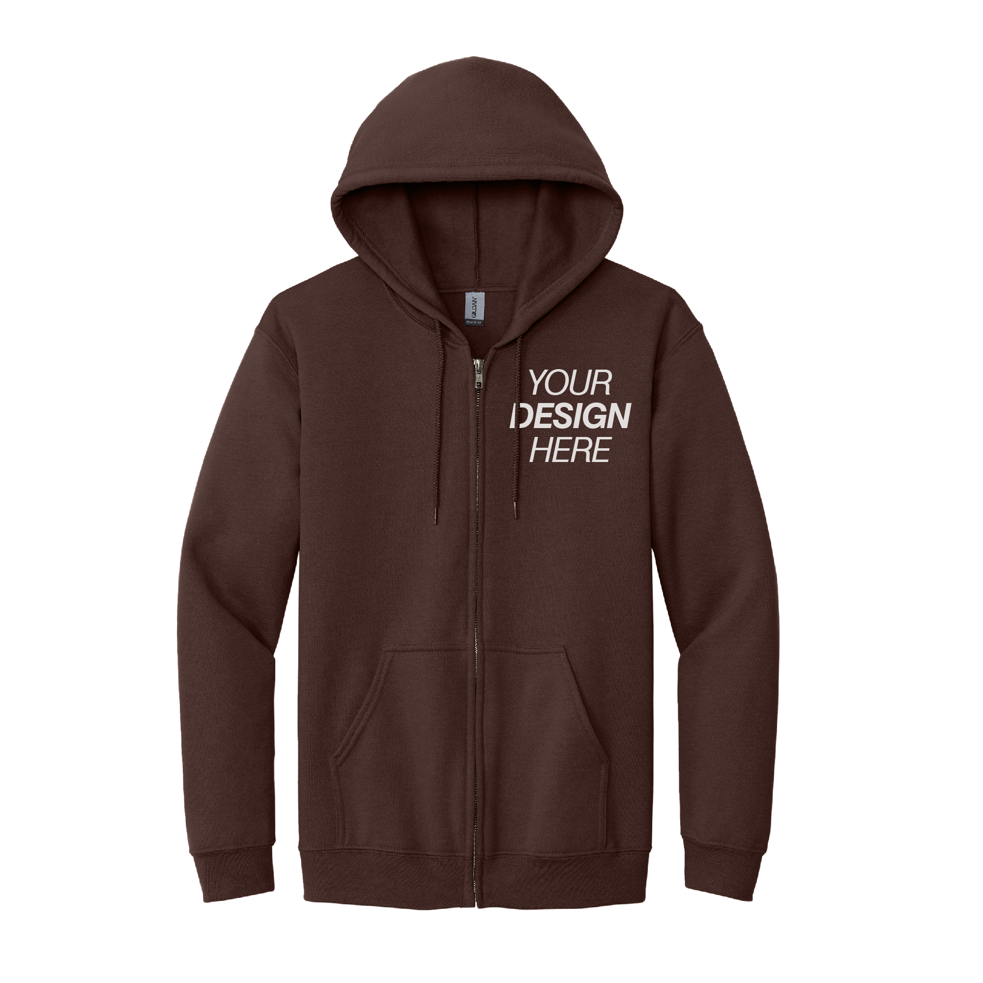 Sudadera con capucha y cremallera Gildan® Heavy Blend™