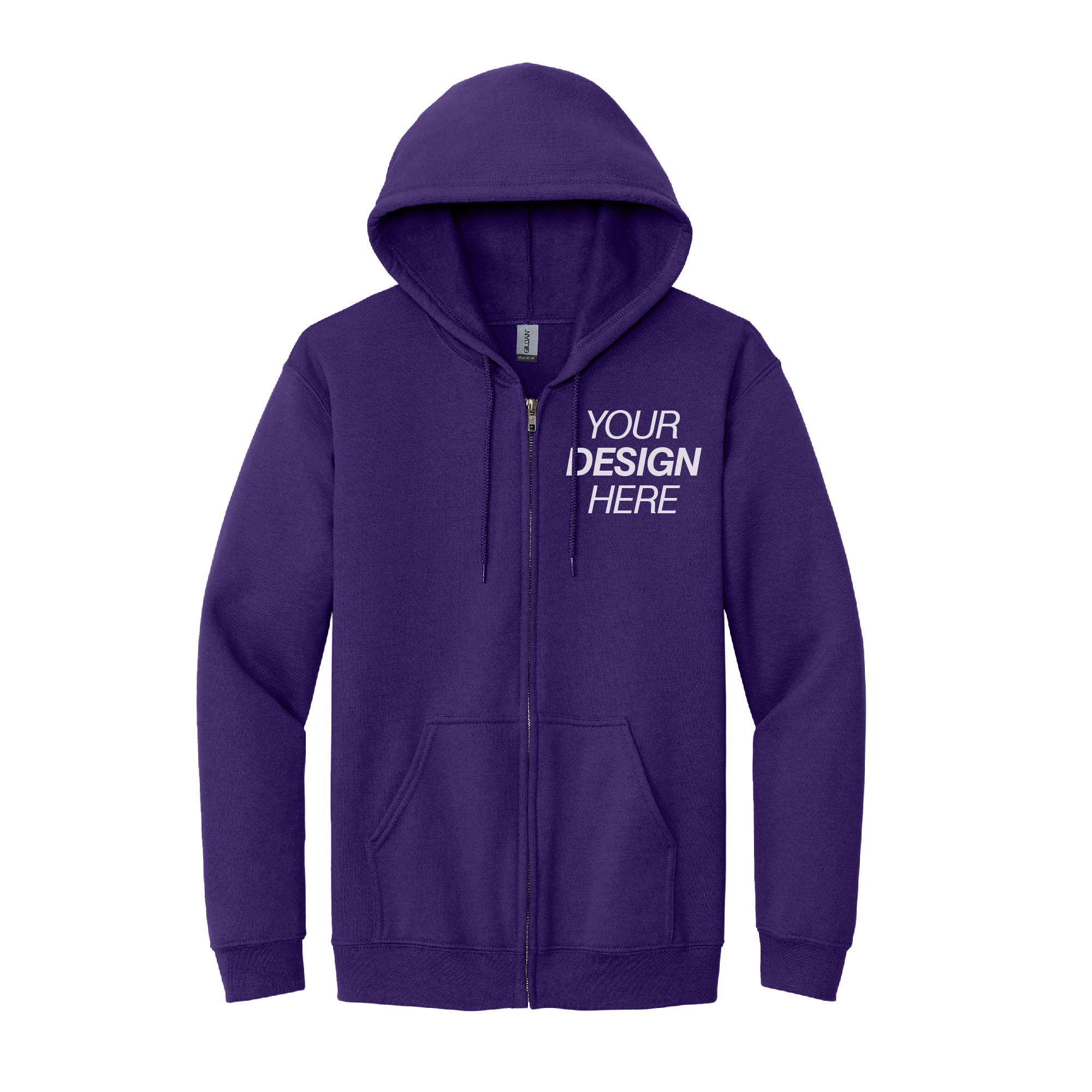 Sudadera con capucha y cremallera Gildan® Heavy Blend™