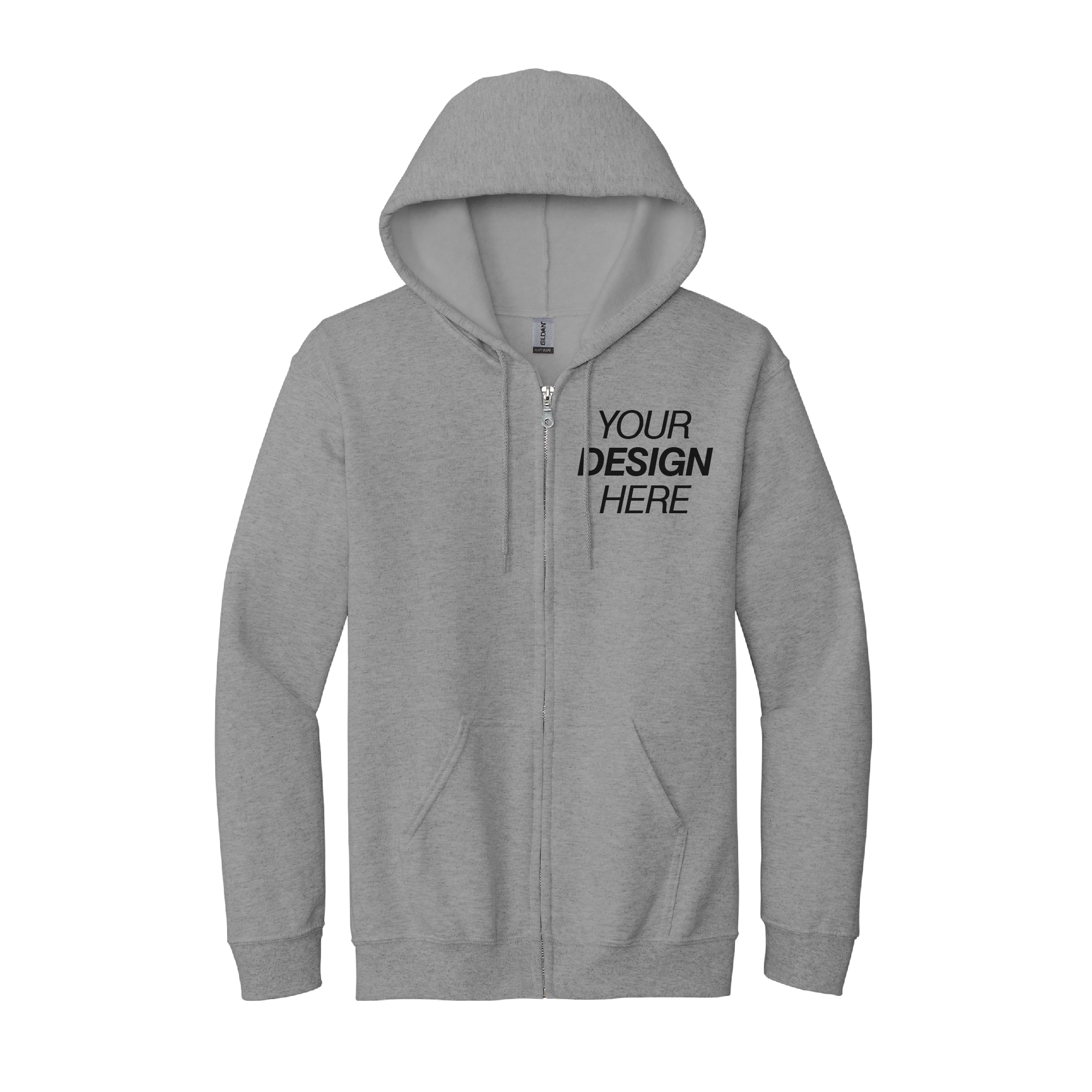 Sudadera con capucha y cremallera Gildan® Heavy Blend™