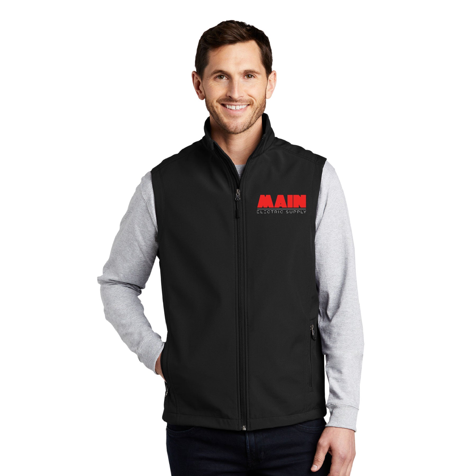 Port Authority® Core Soft Shell Vest x Main Electric Supply Co.