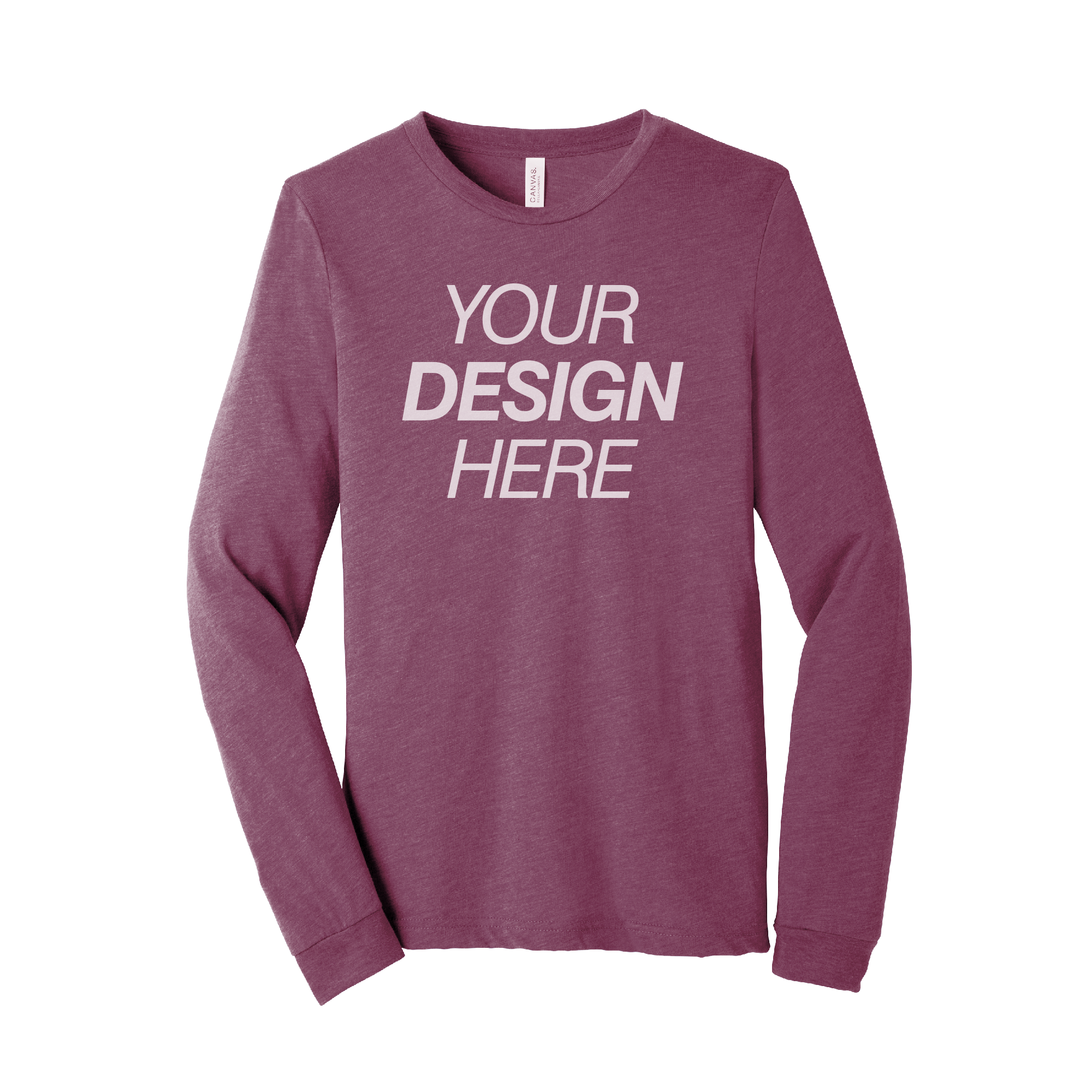 BELLA+CANVAS® Unisex Triblend Long Sleeve Tee