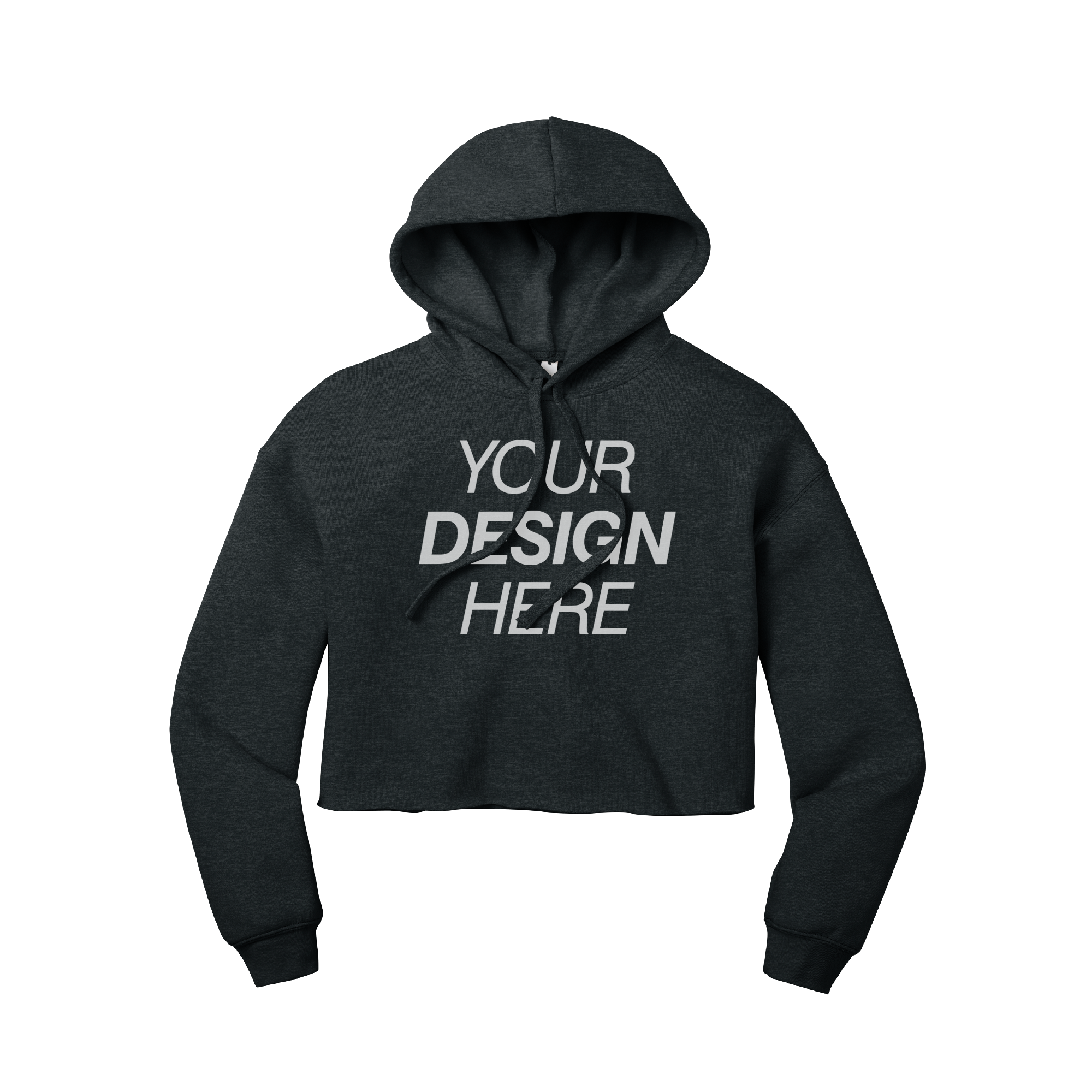 BELLA+CANVAS® Women's Crop Fleece Hoodie