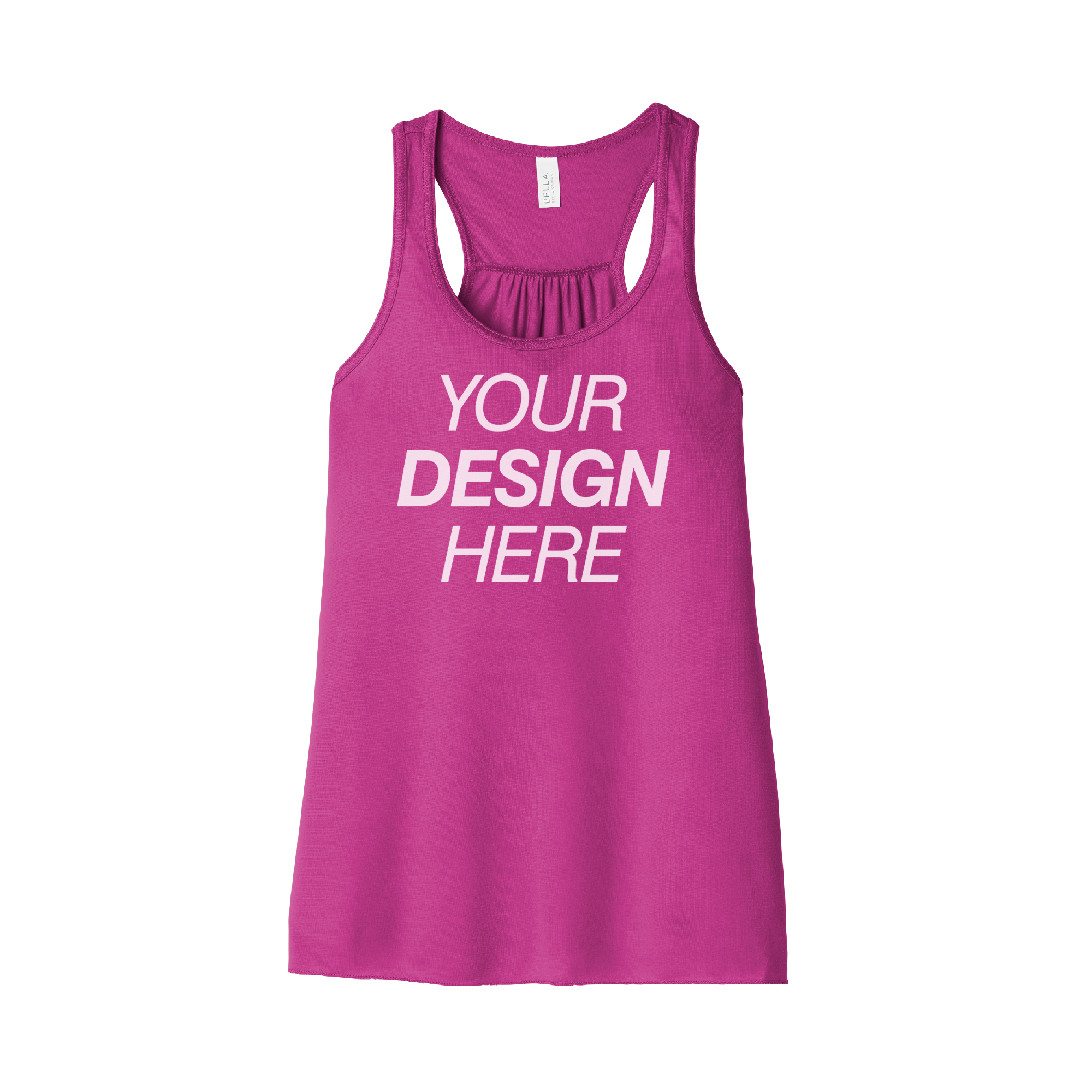 BELLA+CANVAS® Women’s Flowy Racerback Tank