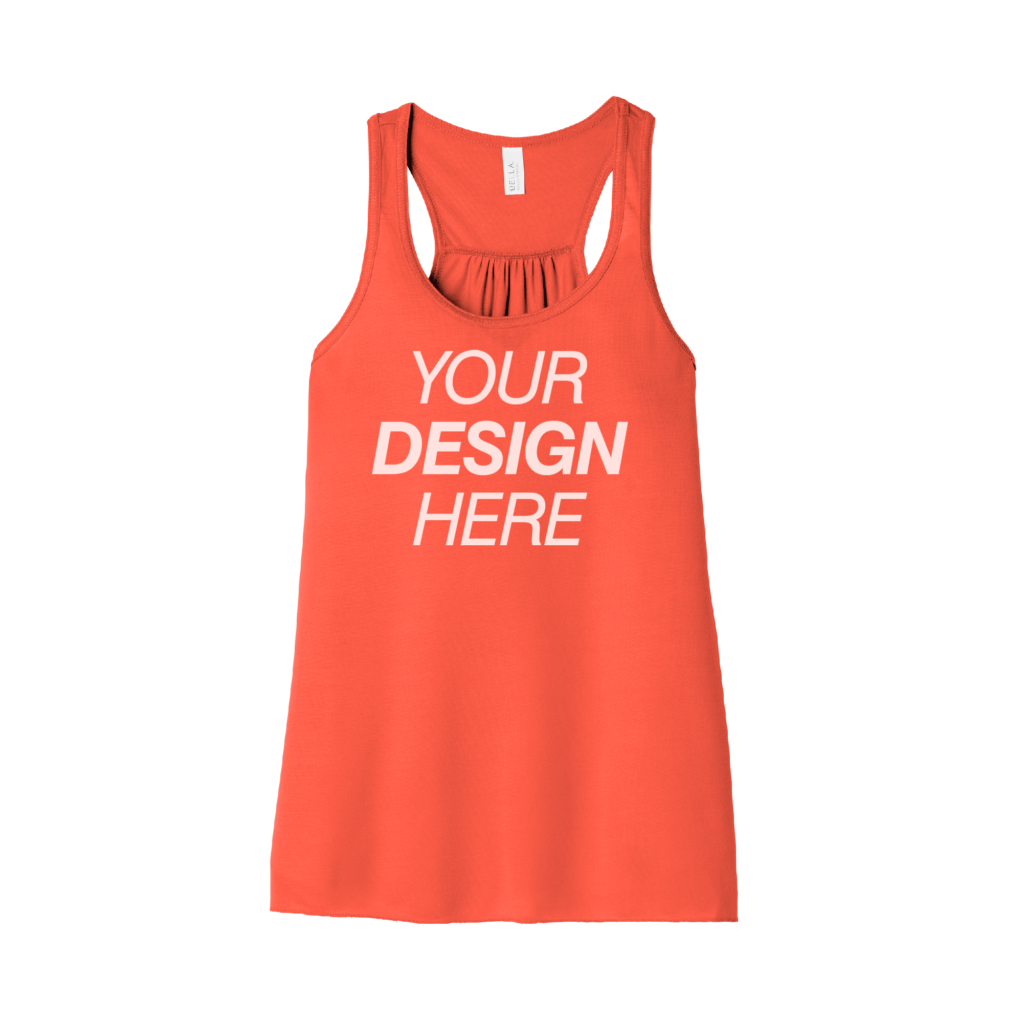 BELLA+CANVAS® Women’s Flowy Racerback Tank