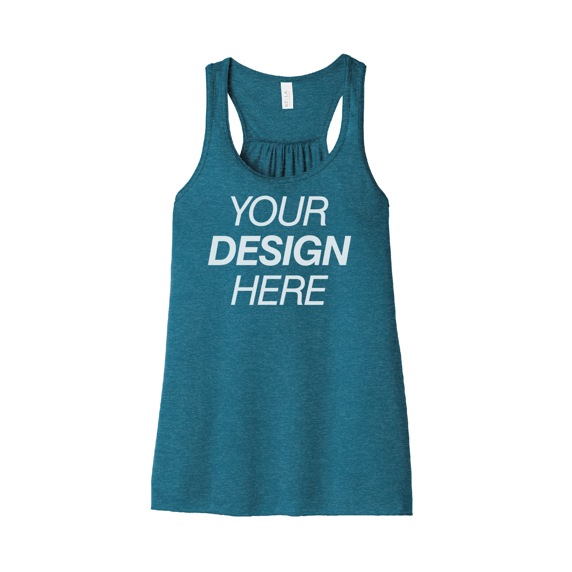 BELLA+CANVAS® Women’s Flowy Racerback Tank
