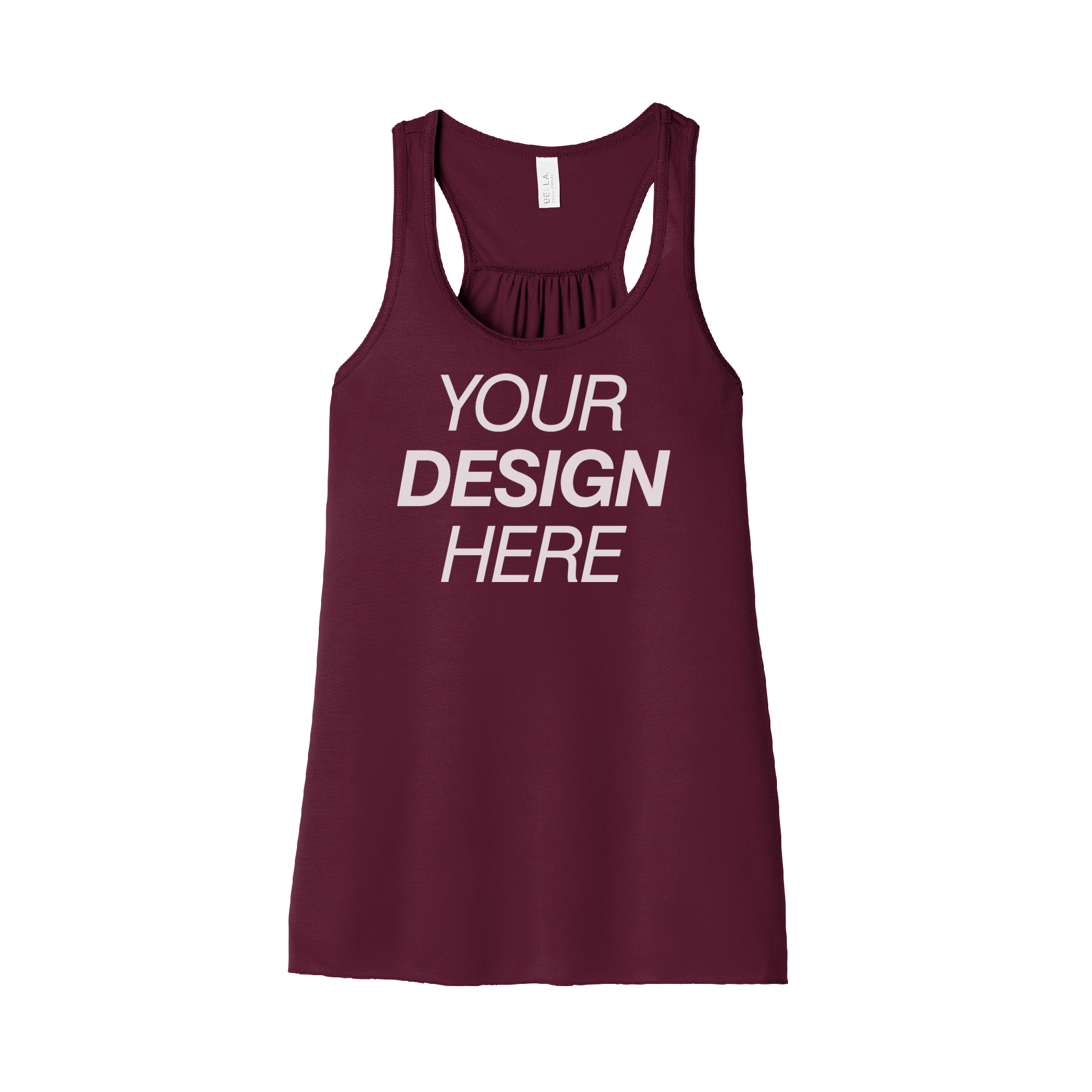 BELLA+CANVAS® Women’s Flowy Racerback Tank