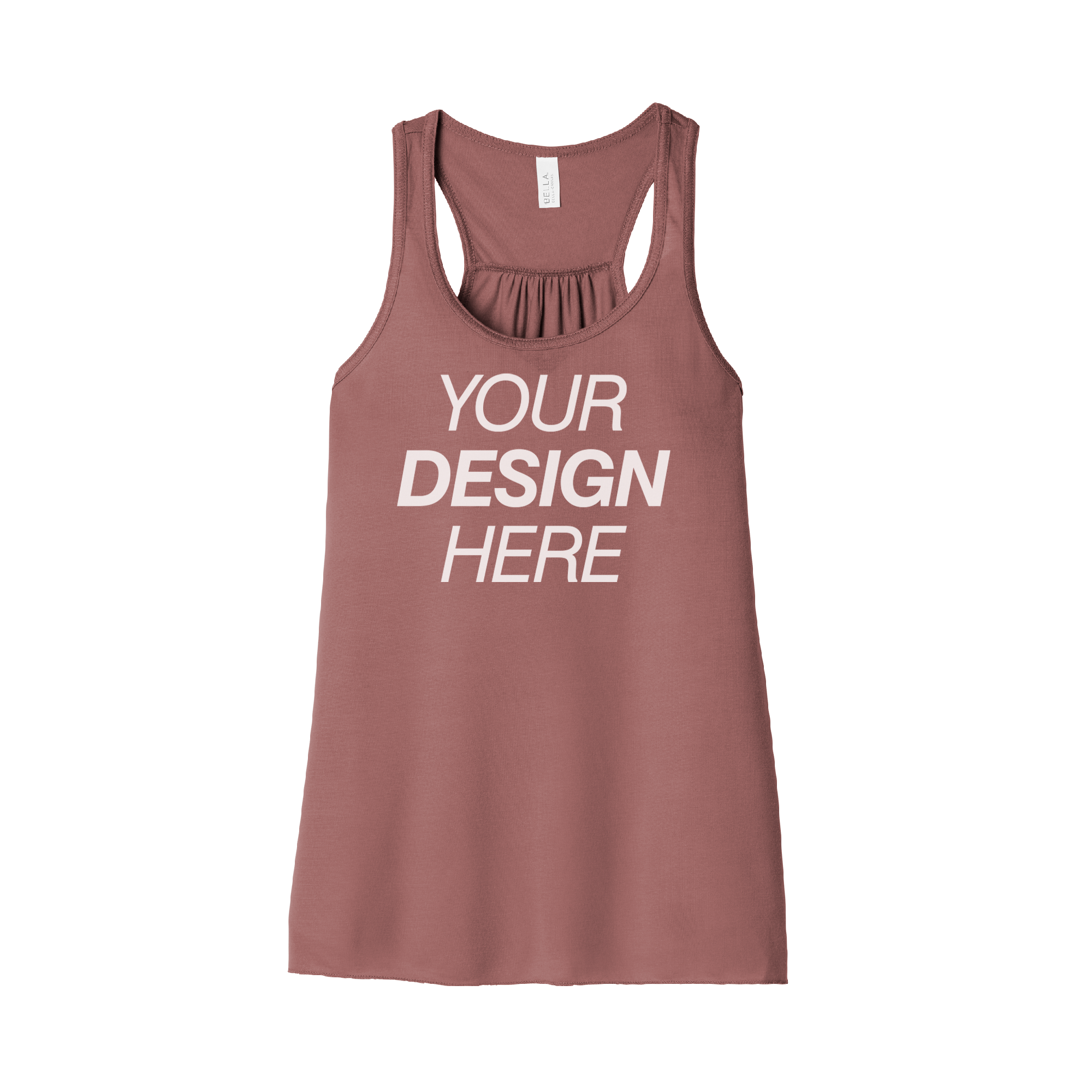 BELLA+CANVAS® Women’s Flowy Racerback Tank