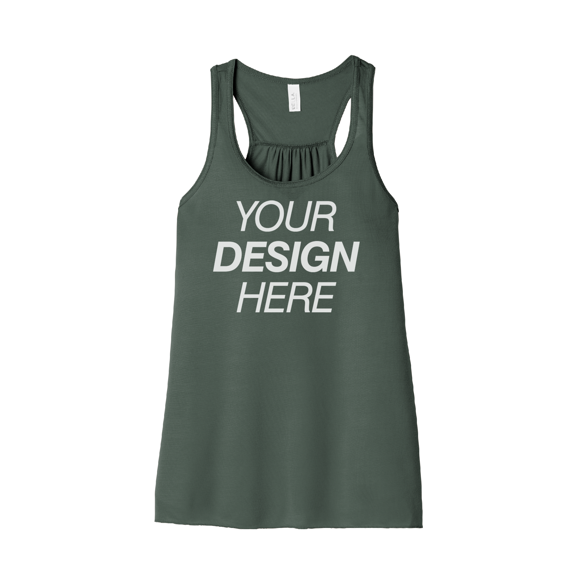 BELLA+CANVAS® Women’s Flowy Racerback Tank