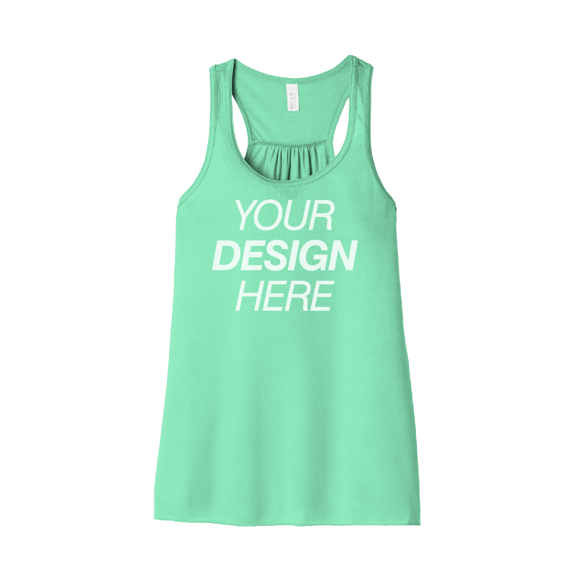 BELLA+CANVAS® Women’s Flowy Racerback Tank