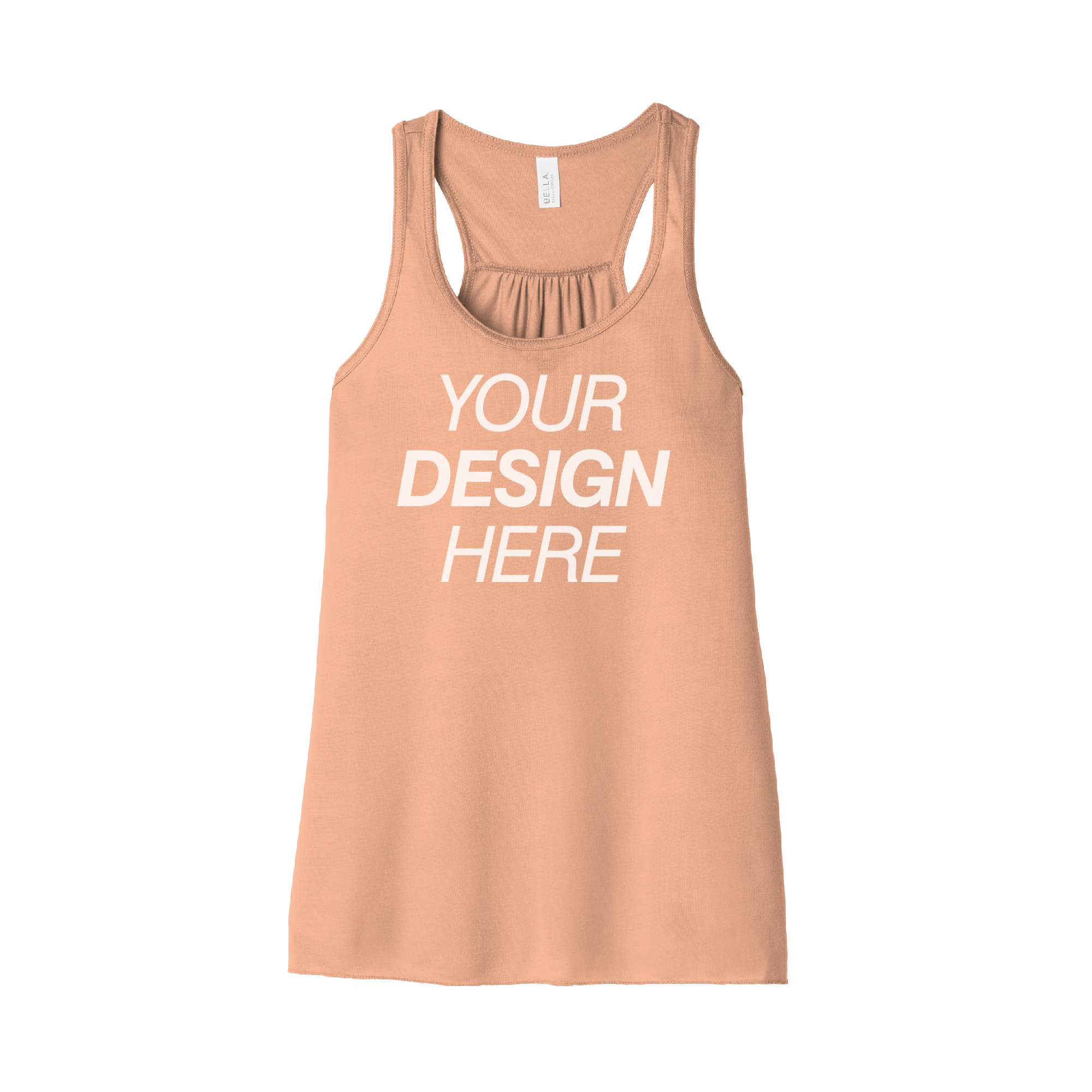 BELLA+CANVAS® Women’s Flowy Racerback Tank
