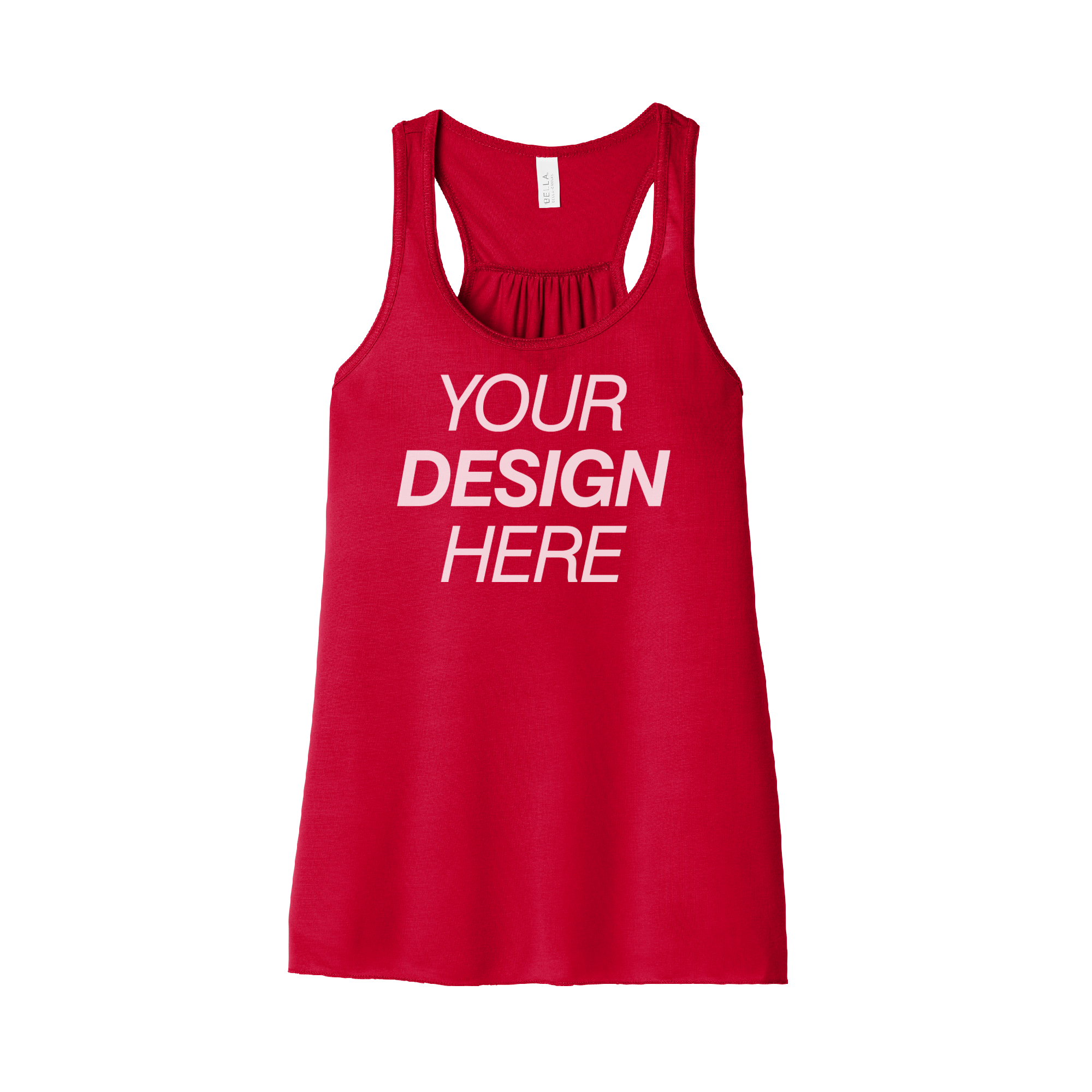 BELLA+CANVAS® Women’s Flowy Racerback Tank