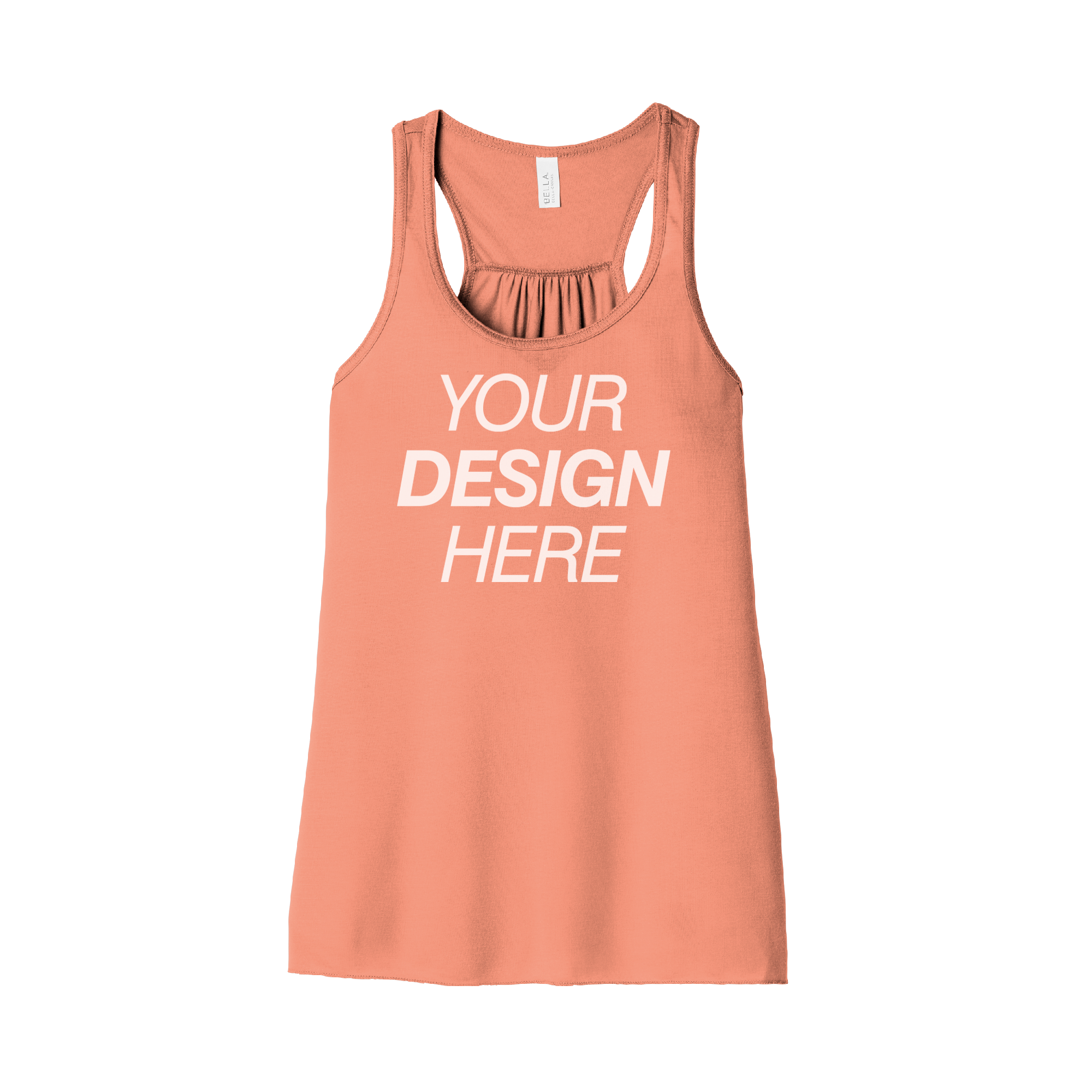 BELLA+CANVAS® Women’s Flowy Racerback Tank