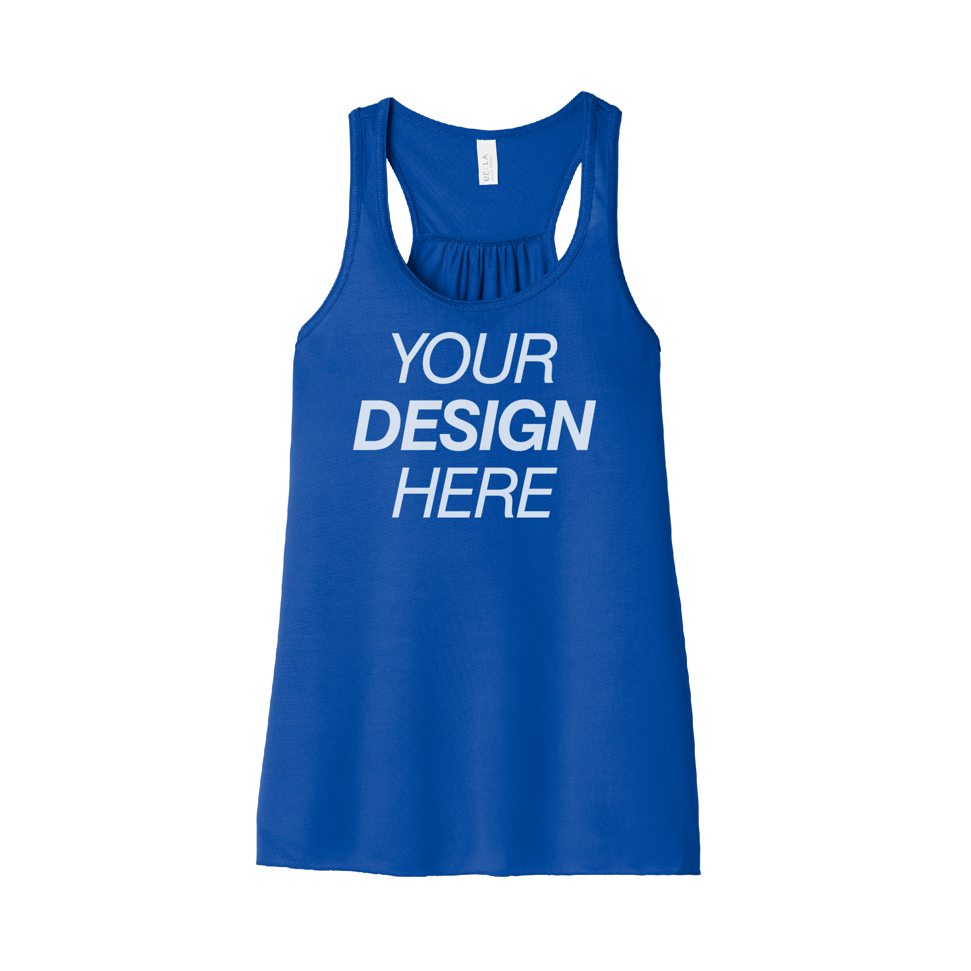 BELLA+CANVAS® Women’s Flowy Racerback Tank