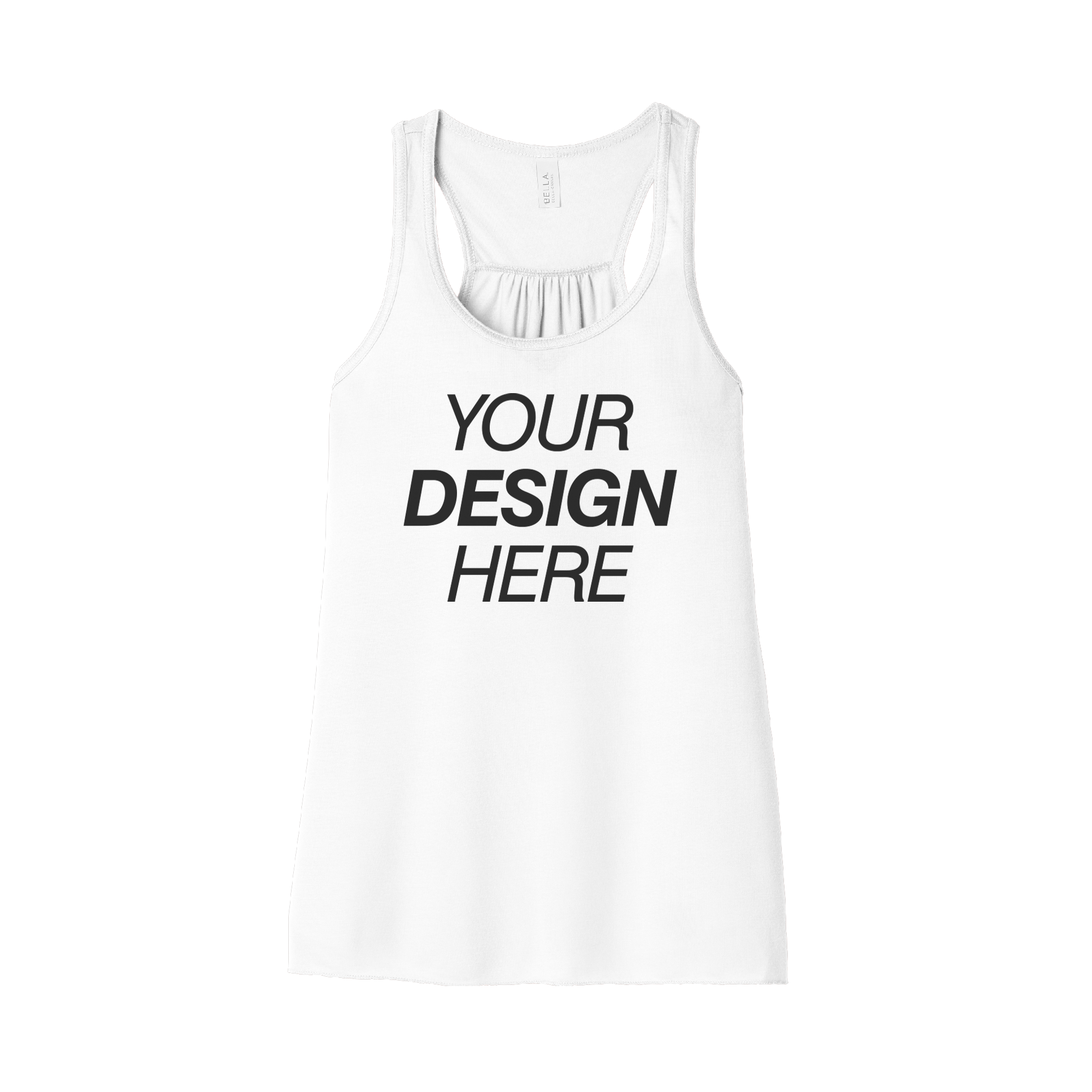 BELLA+CANVAS® Women’s Flowy Racerback Tank