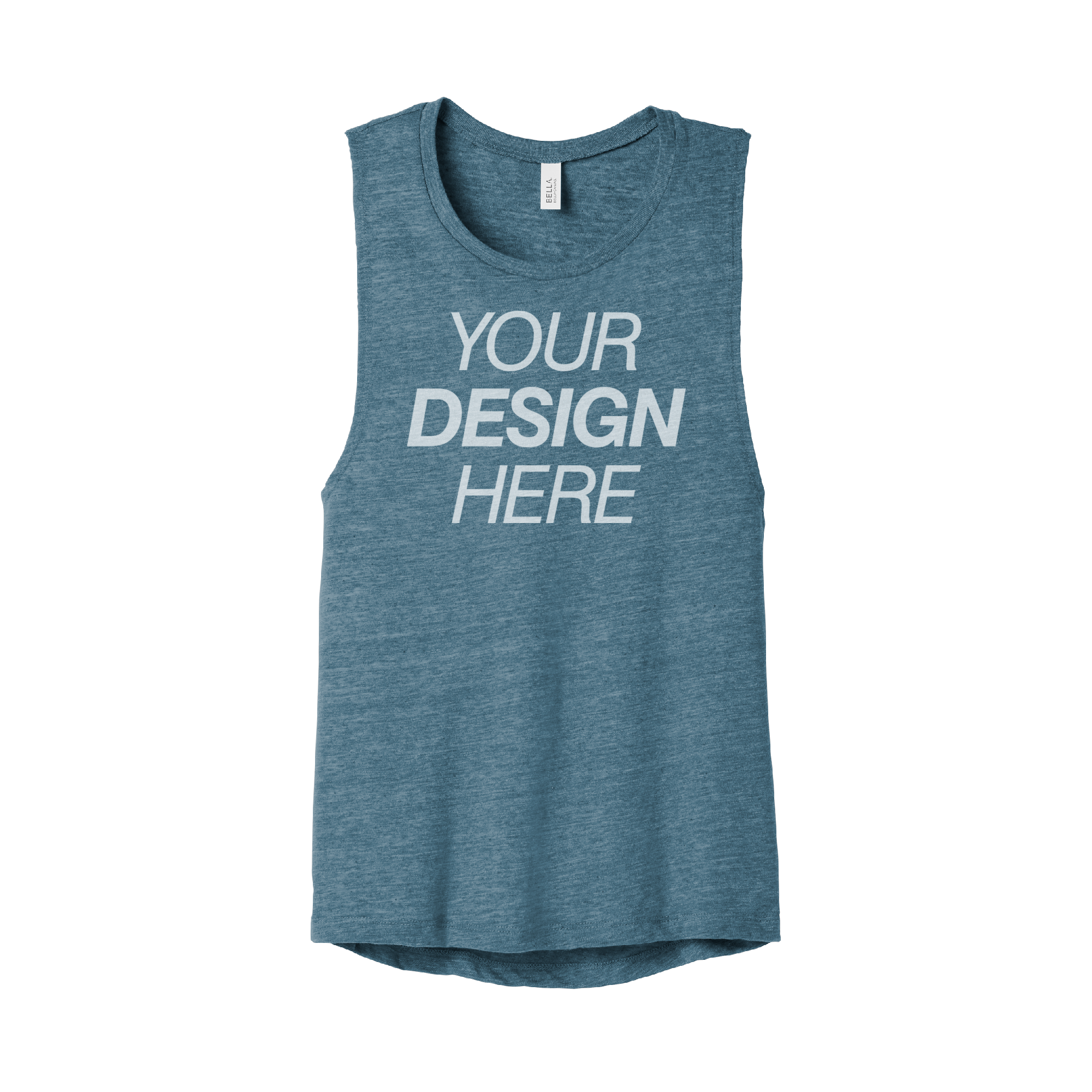 BELLA+CANVAS® Women’s Flowy Scoop Muscle Tank