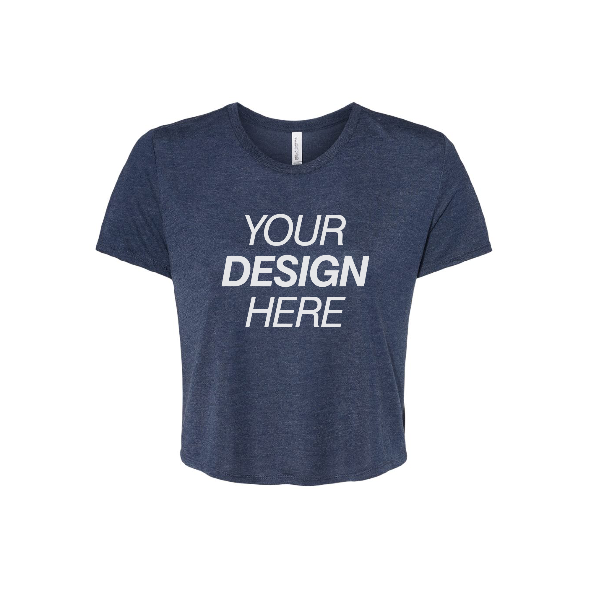 BELLA+CANVAS® Women’s Flowy Crop Tee