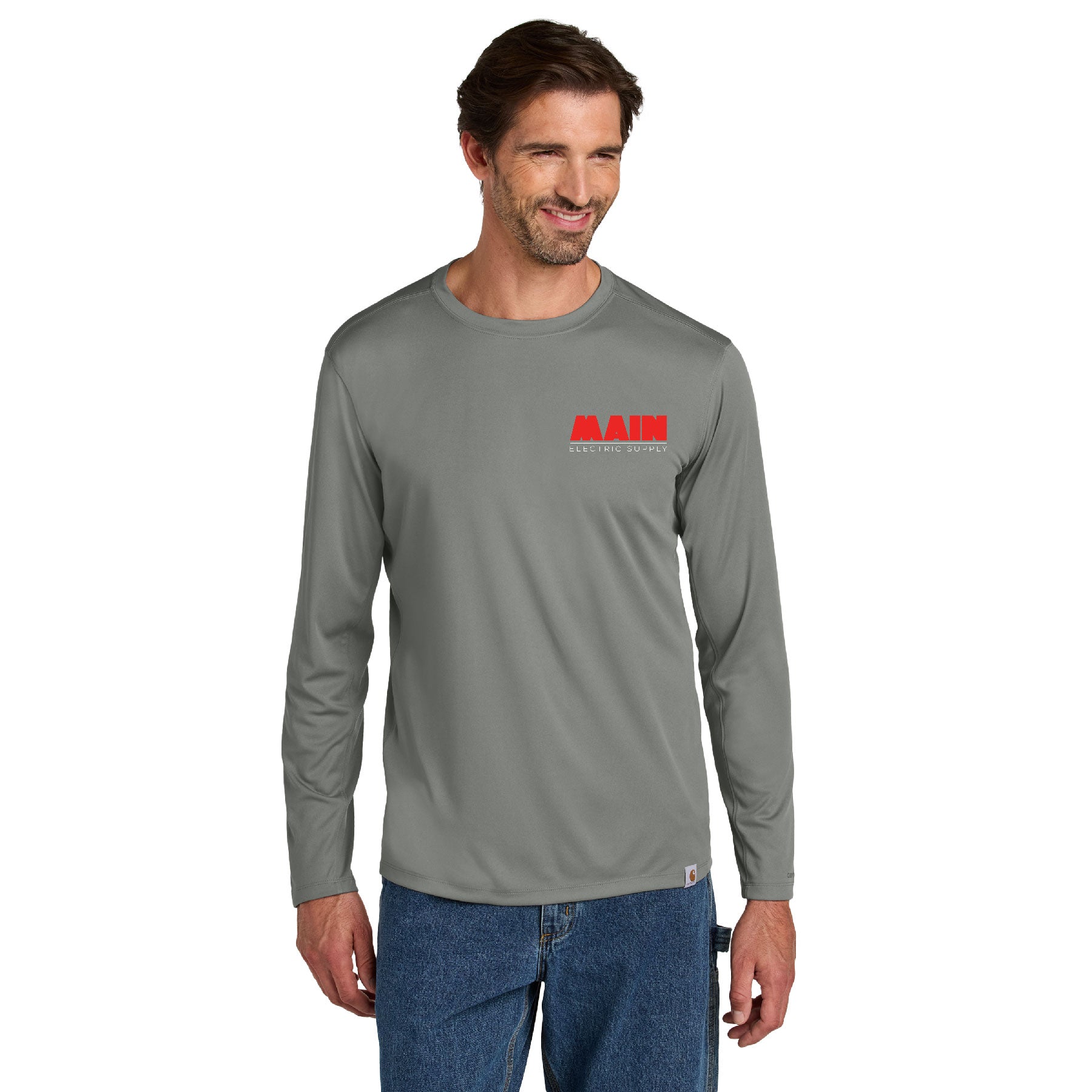 Carhartt Force® Sun Defender™ Long Sleeve T-Shirt x Main Electric Supply Co.