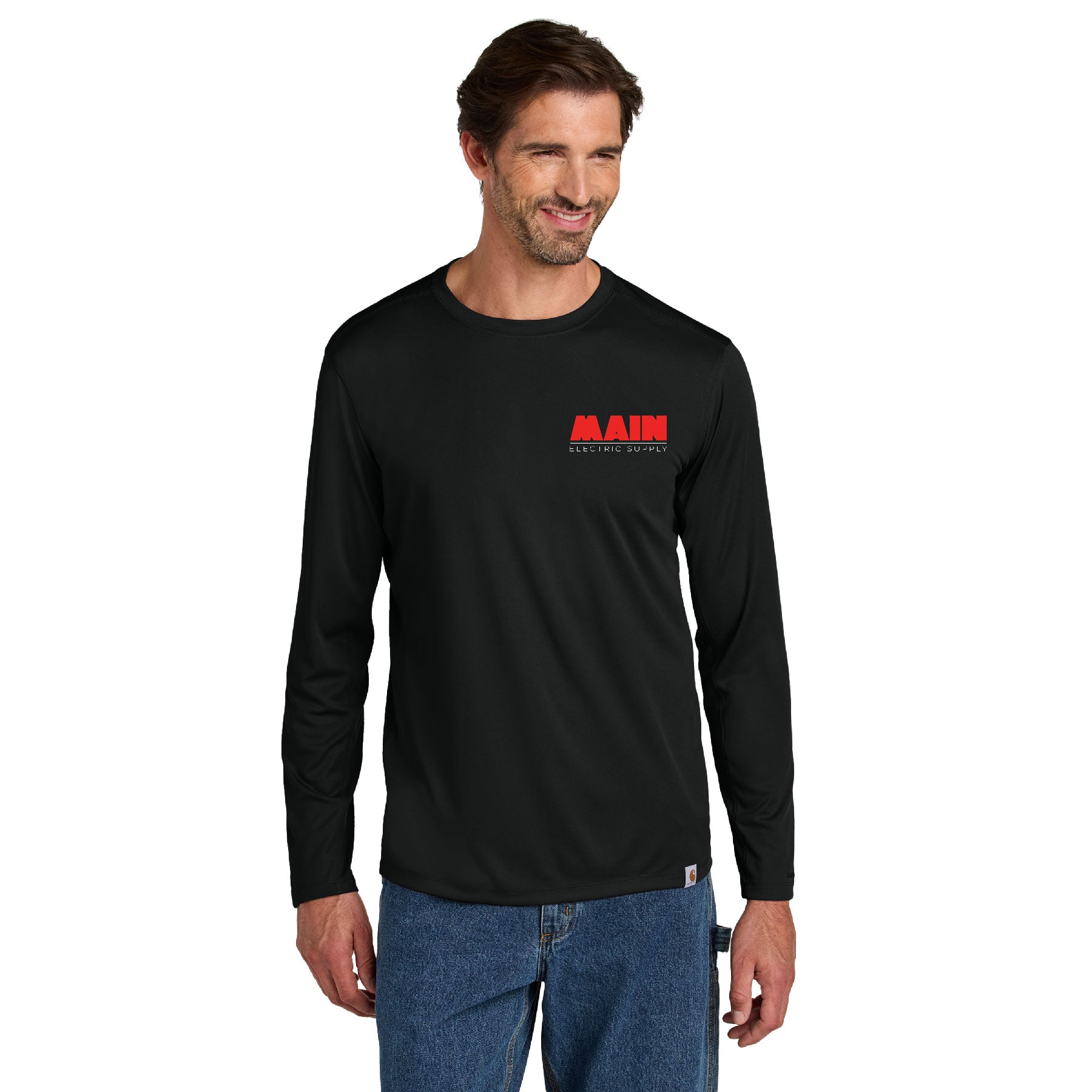 Carhartt Force® Sun Defender™ Long Sleeve T-Shirt x Main Electric Supply Co.