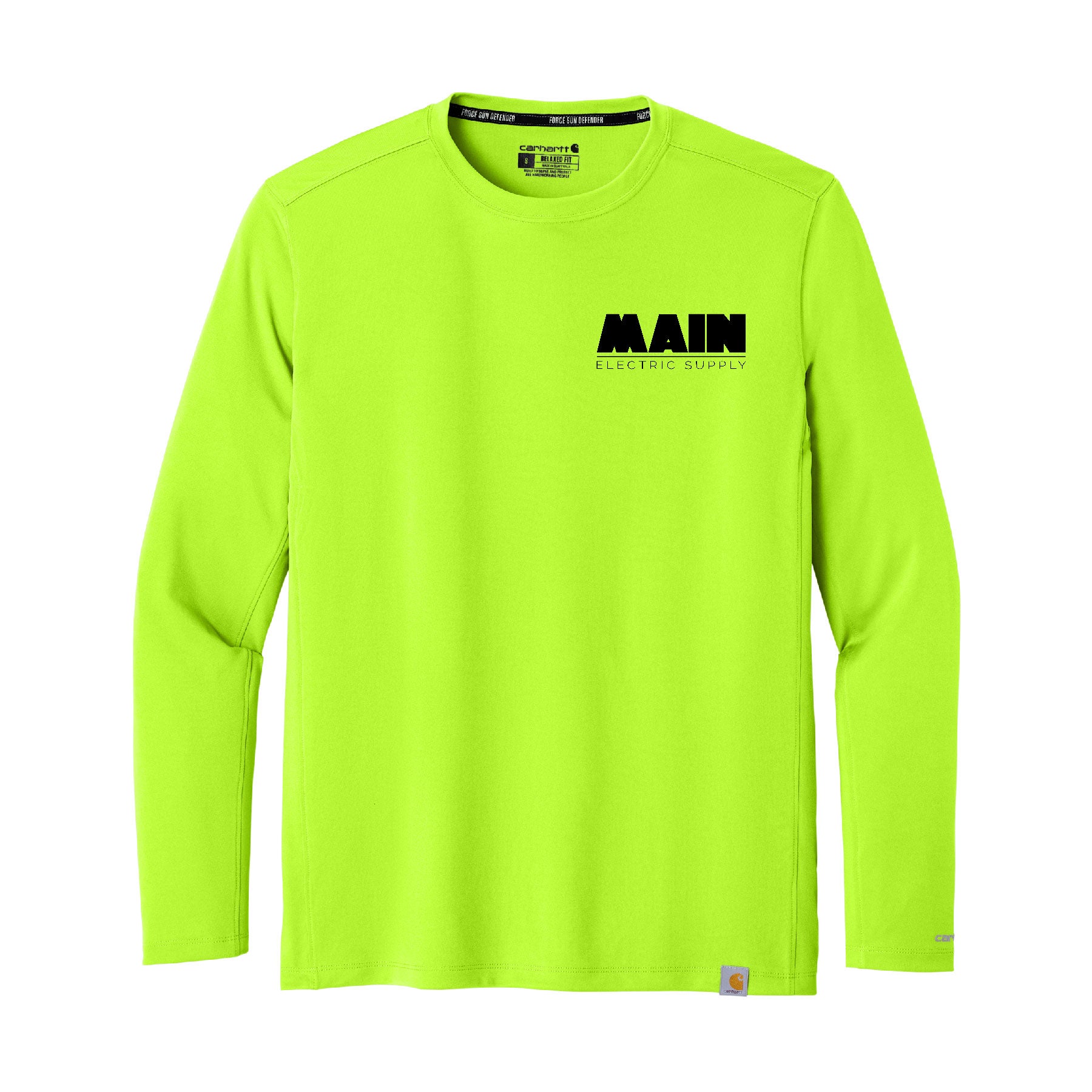 Carhartt Force® Sun Defender™ Long Sleeve T-Shirt x Main Electric Supply Co.
