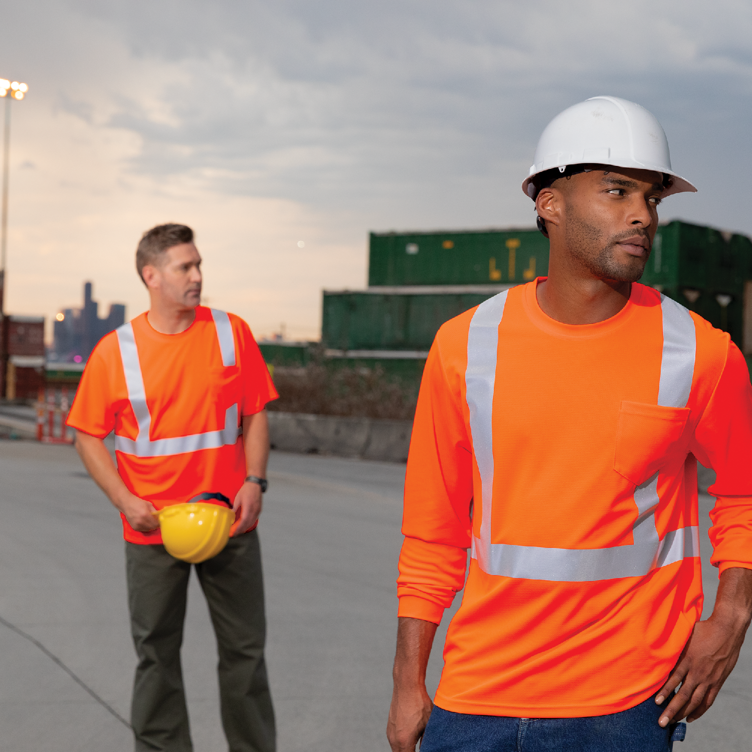 CornerStoneĀ® ANSI 107 Class 2 Mesh Long Sleeve Tee