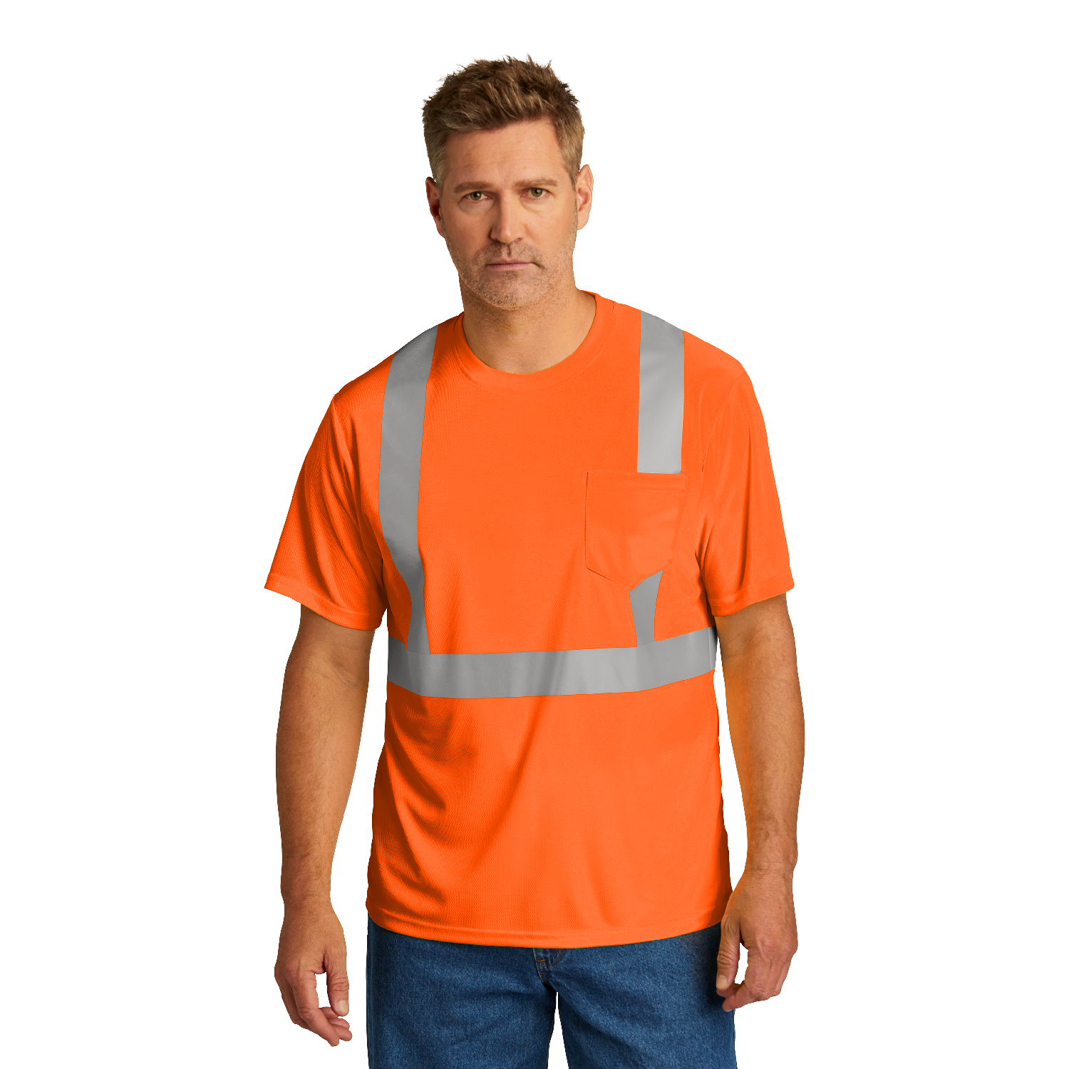 CornerStoneĀ® ANSI 107 Class 2 Mesh Tee