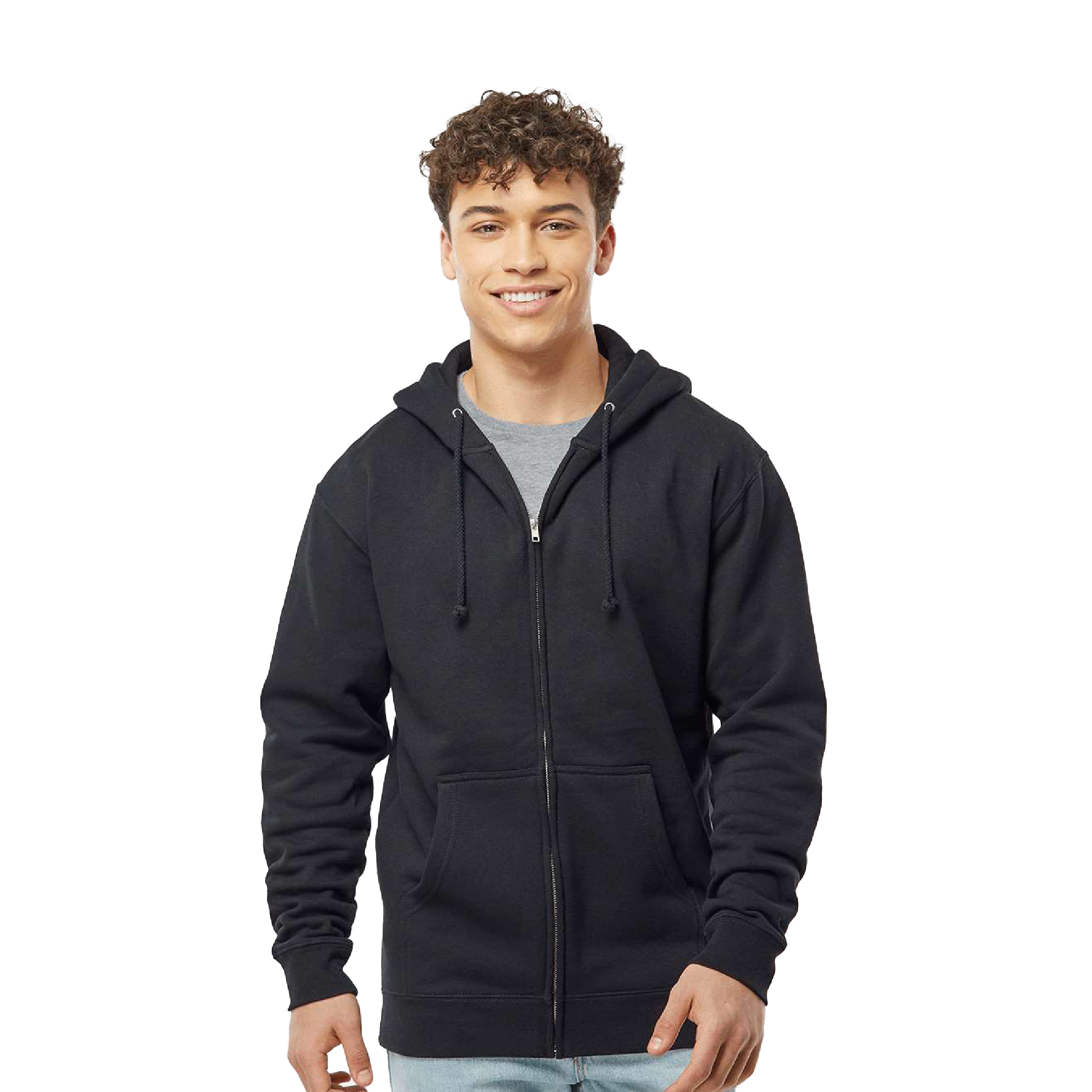 Independent Trading Co. Heavyweight Full-Zip Hooded Sweatshirt
