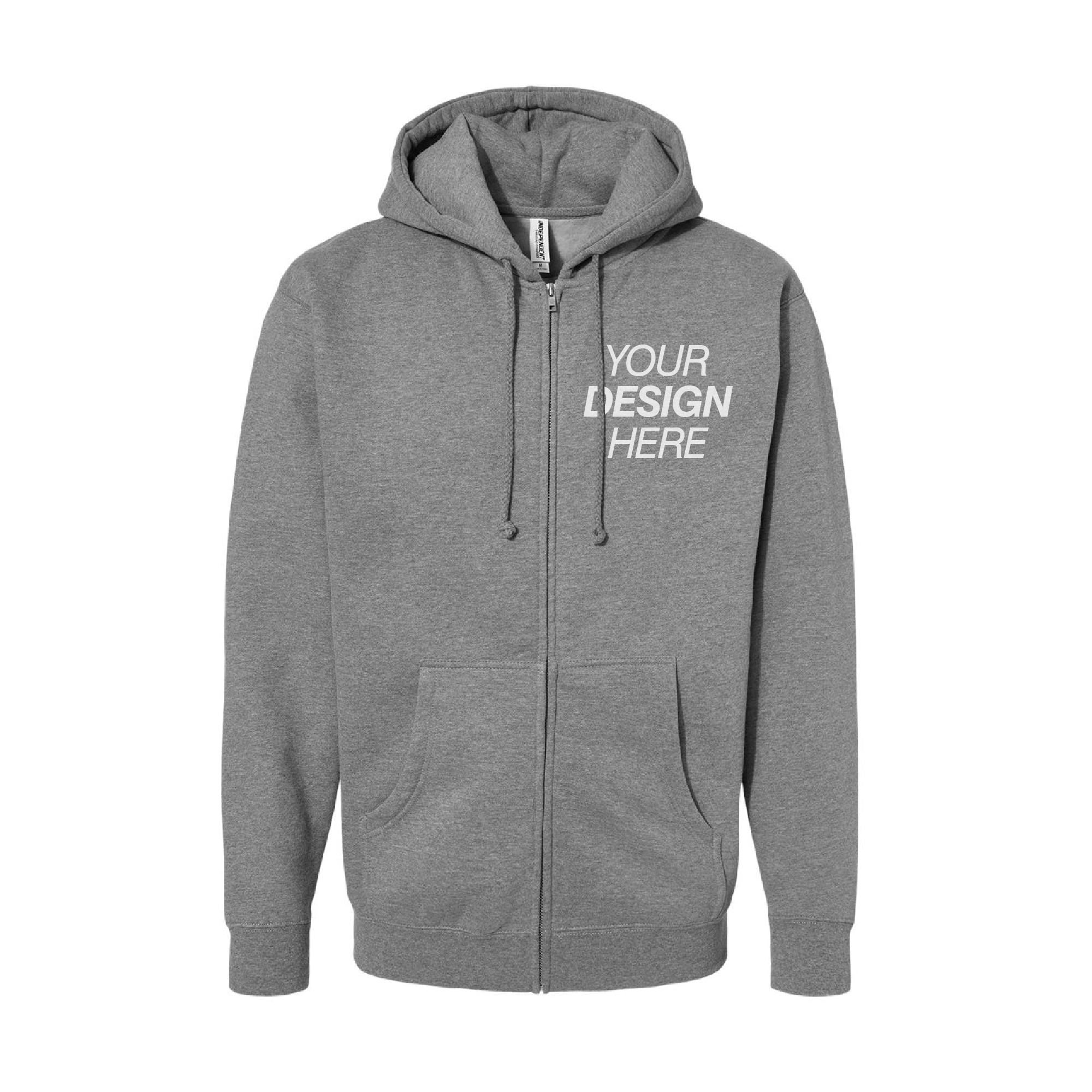 Independent Trading Co. Heavyweight Full-Zip Hooded Sweatshirt