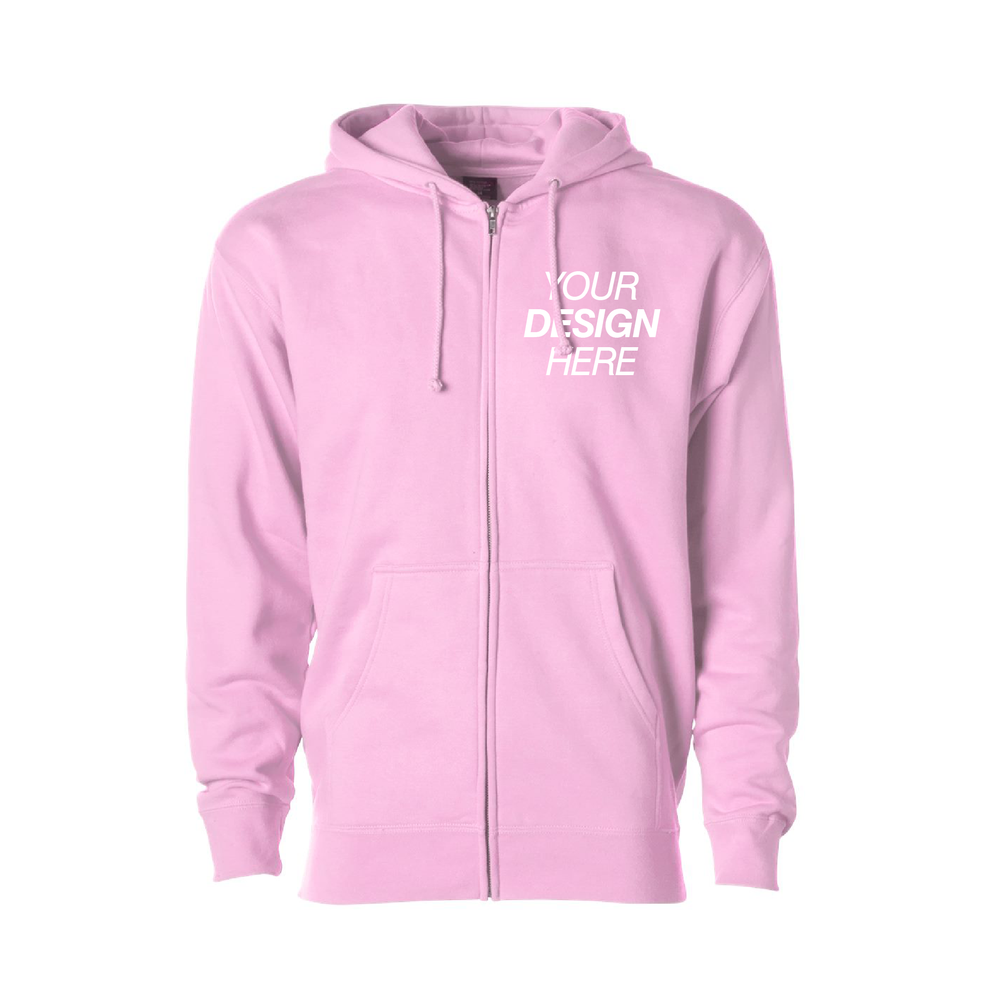 Independent Trading Co. Heavyweight Full-Zip Hooded Sweatshirt