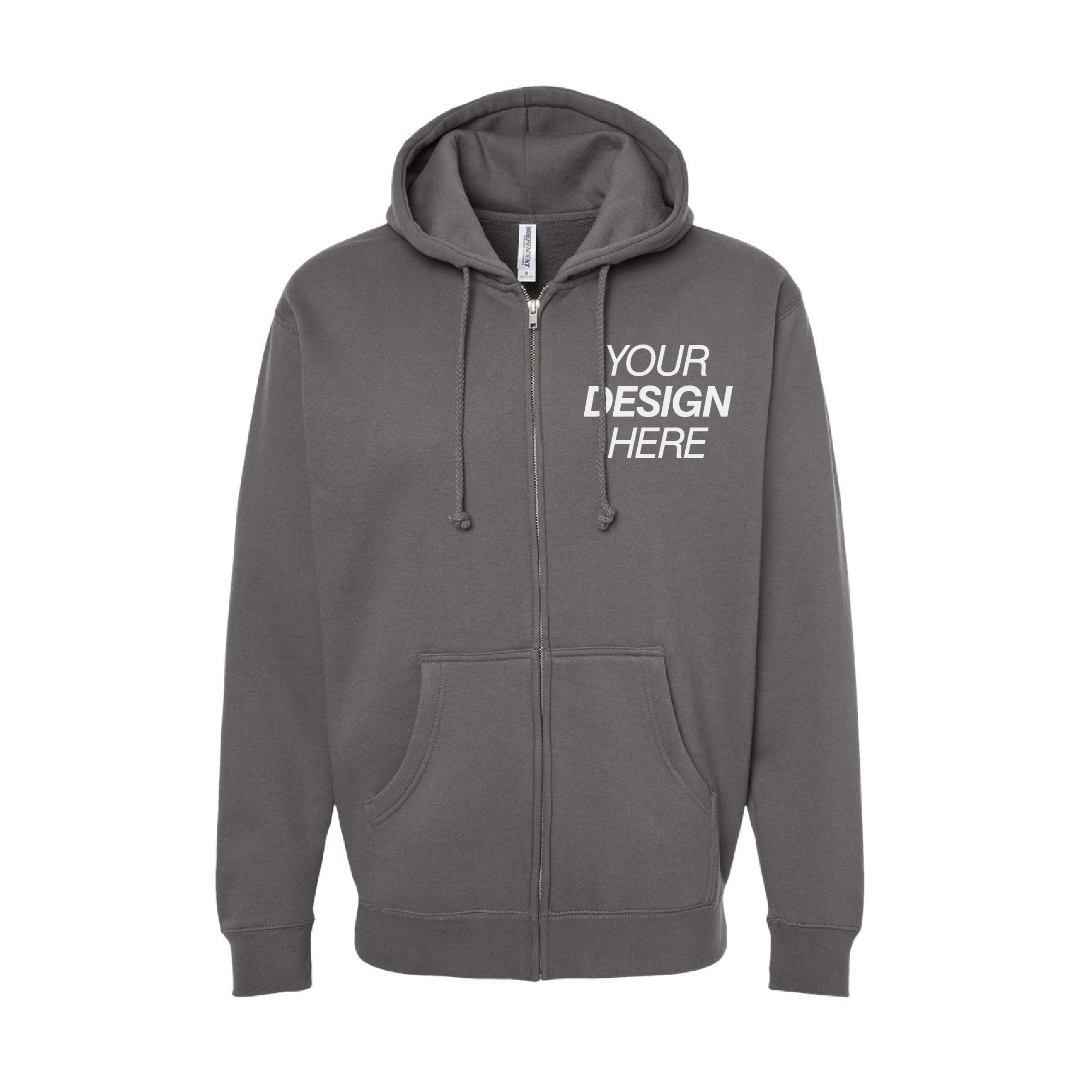 Independent Trading Co. Heavyweight Full-Zip Hooded Sweatshirt