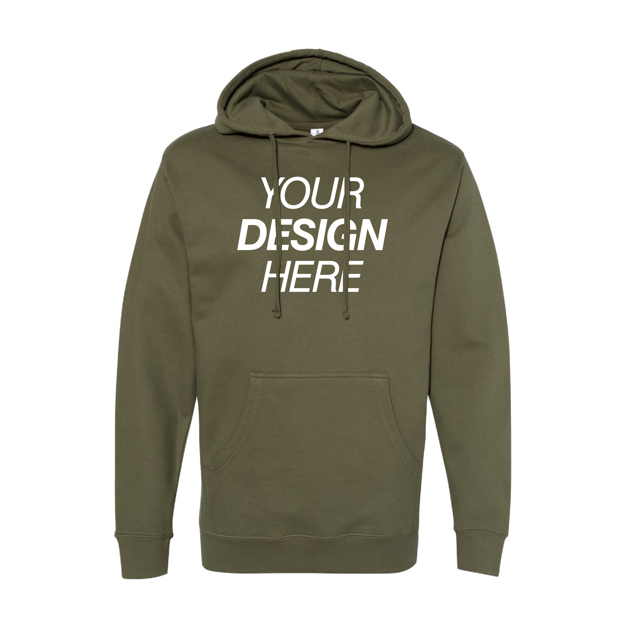 Independent Trading Co. Midweight Hooded Sweatshirt
