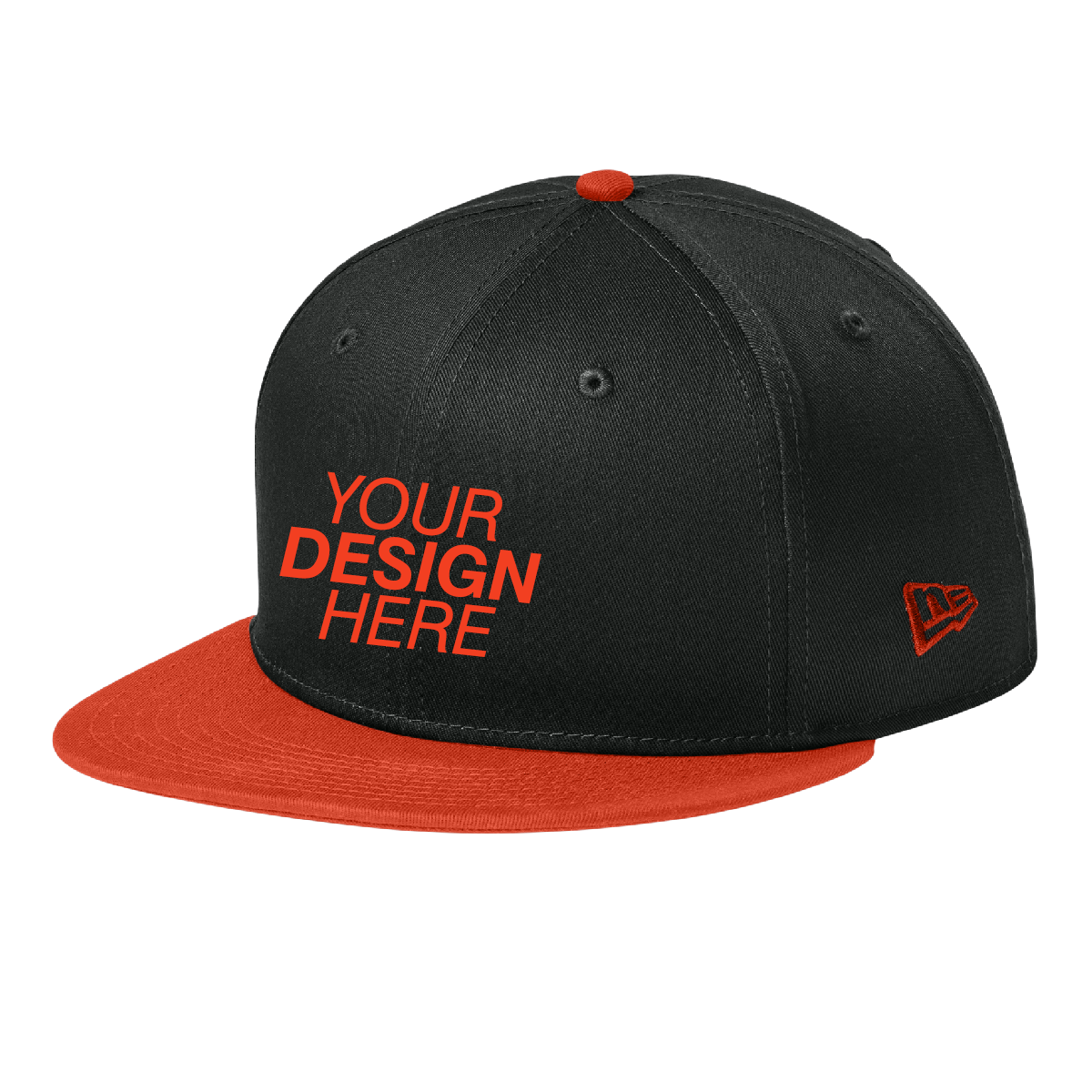 New Era® Flat Bill Snapback Cap