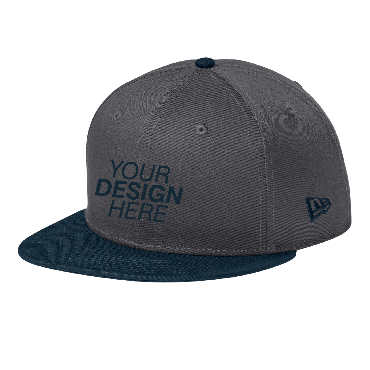 New Era® Flat Bill Snapback Cap