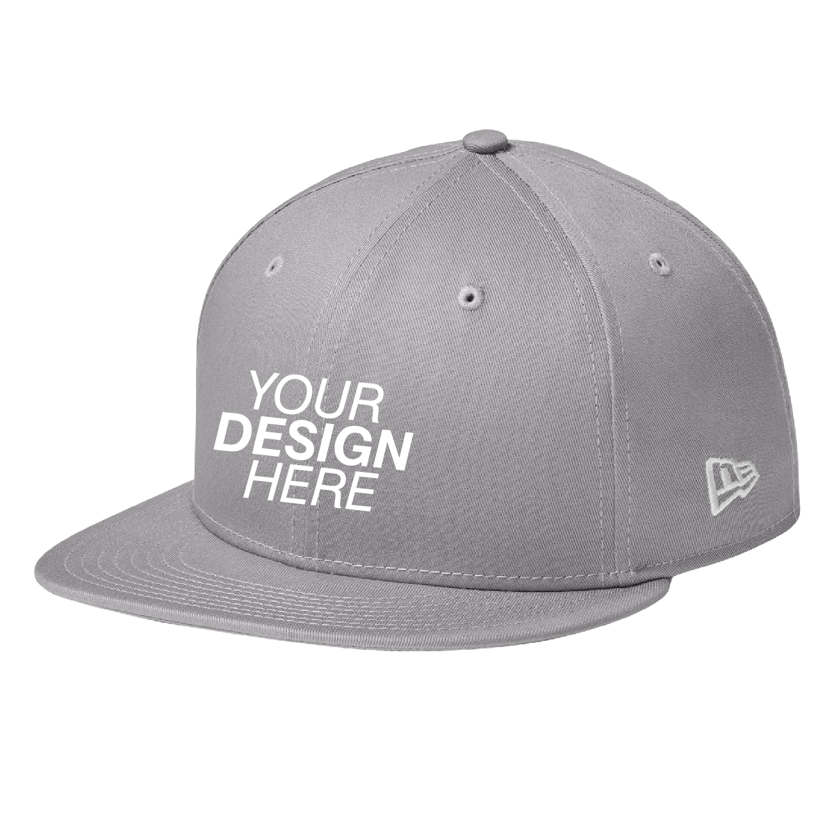 New Era® Flat Bill Snapback Cap