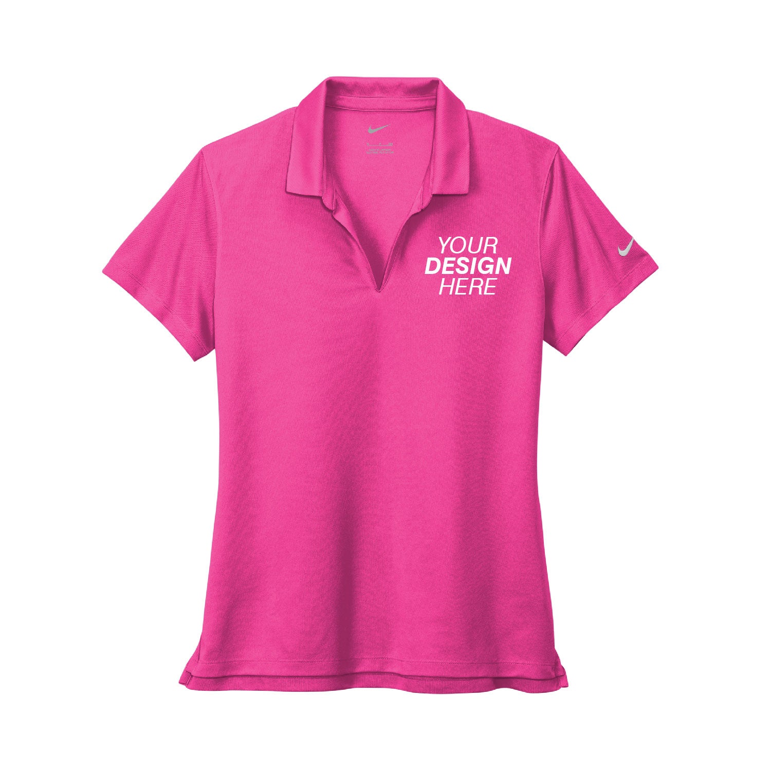 Rad Print Custom Nike Women's Dri-FIT Micro Pique Polo