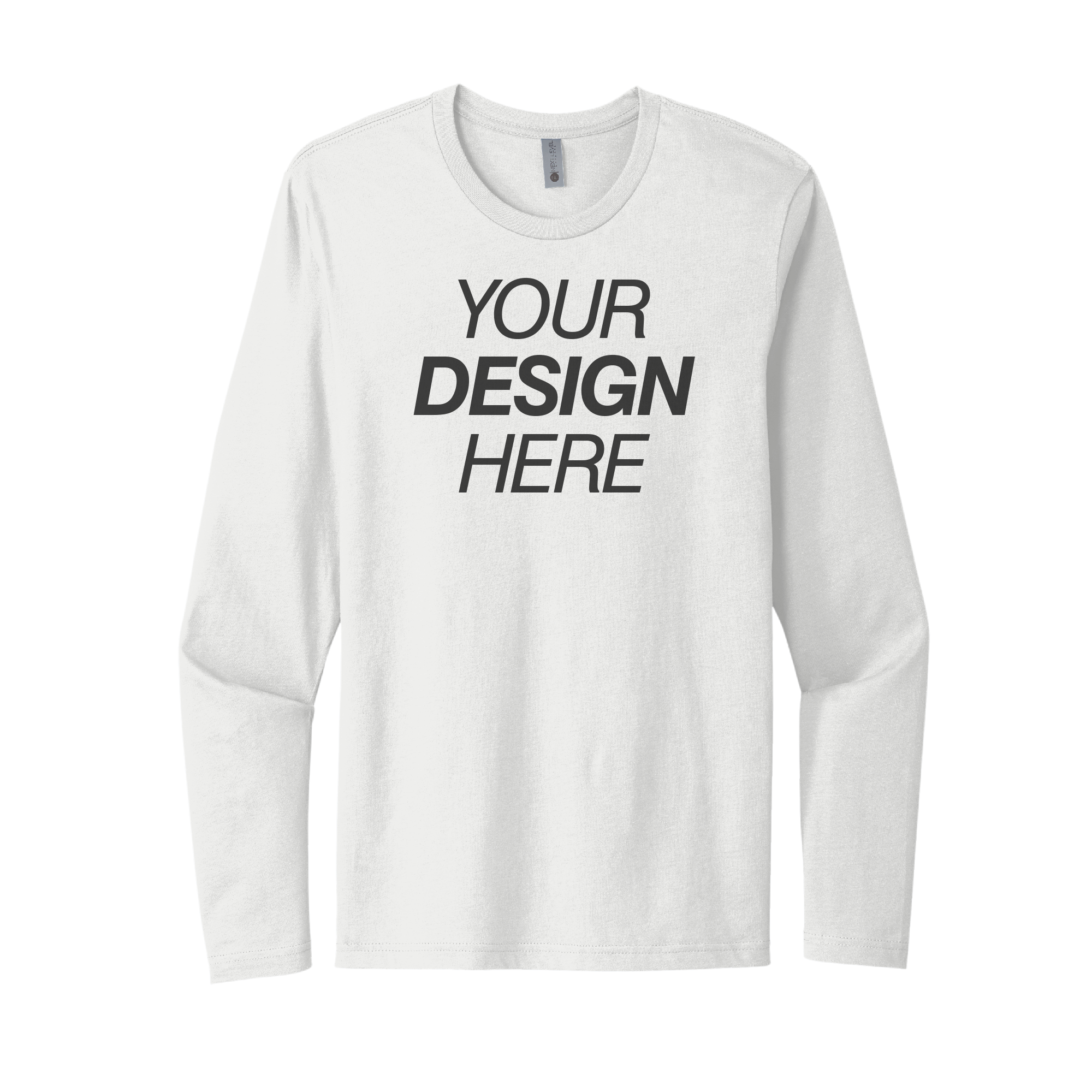 Camiseta de manga larga de algodón Next Level Apparel®