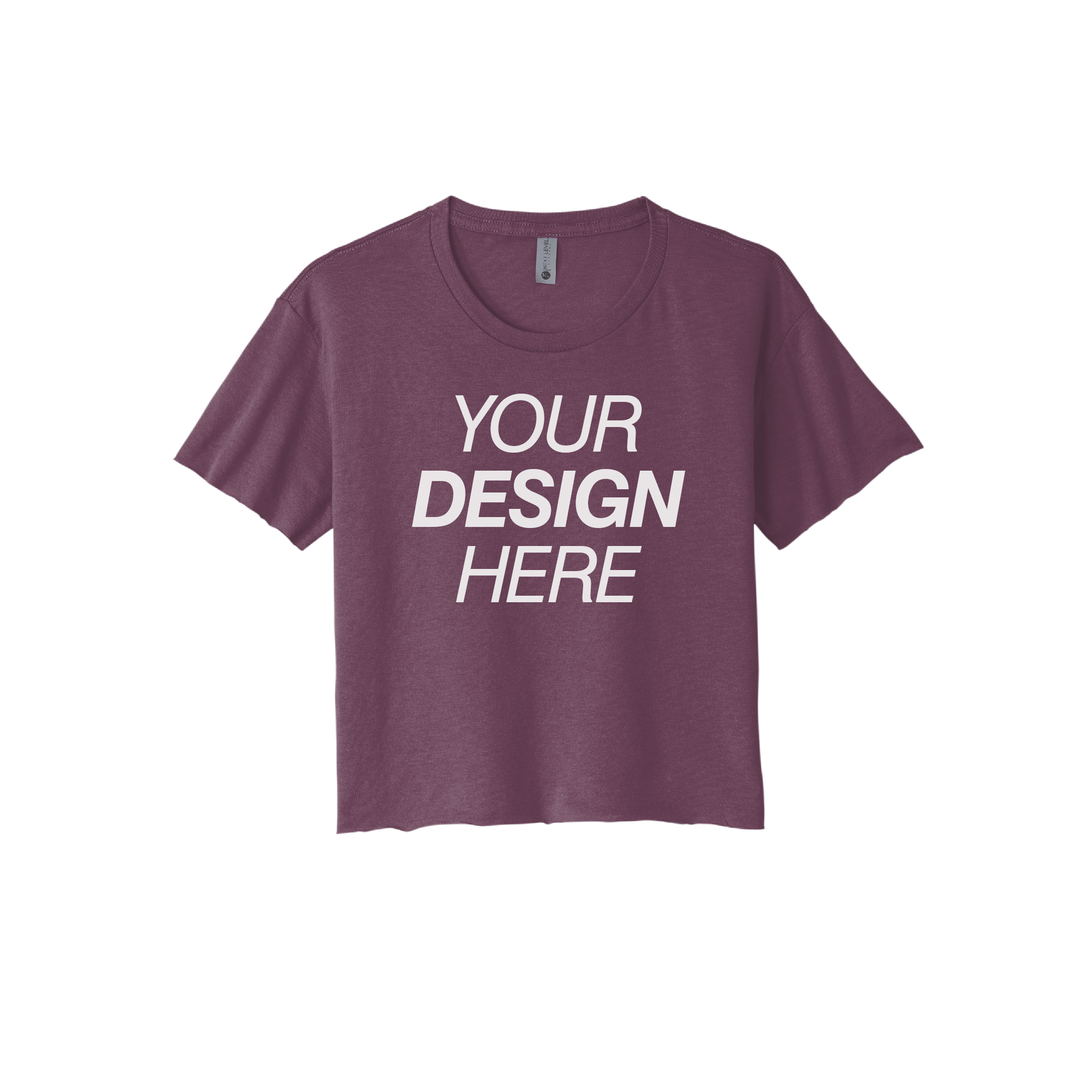 Next Level Apparel® Women’s Festival Cali Crop Tee