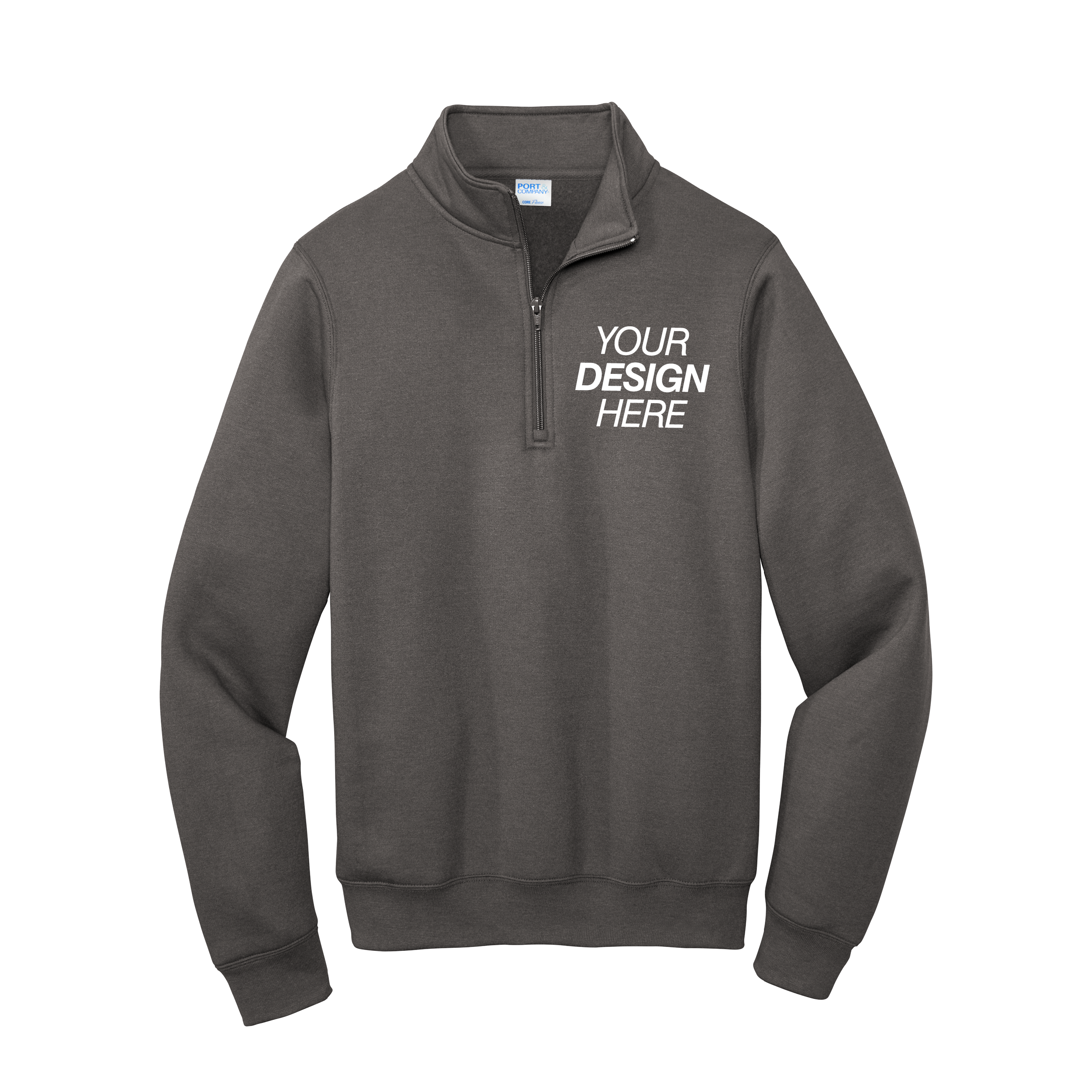 Port & Company® Core Fleece 1/4-Zip Pullover Sweatshirt