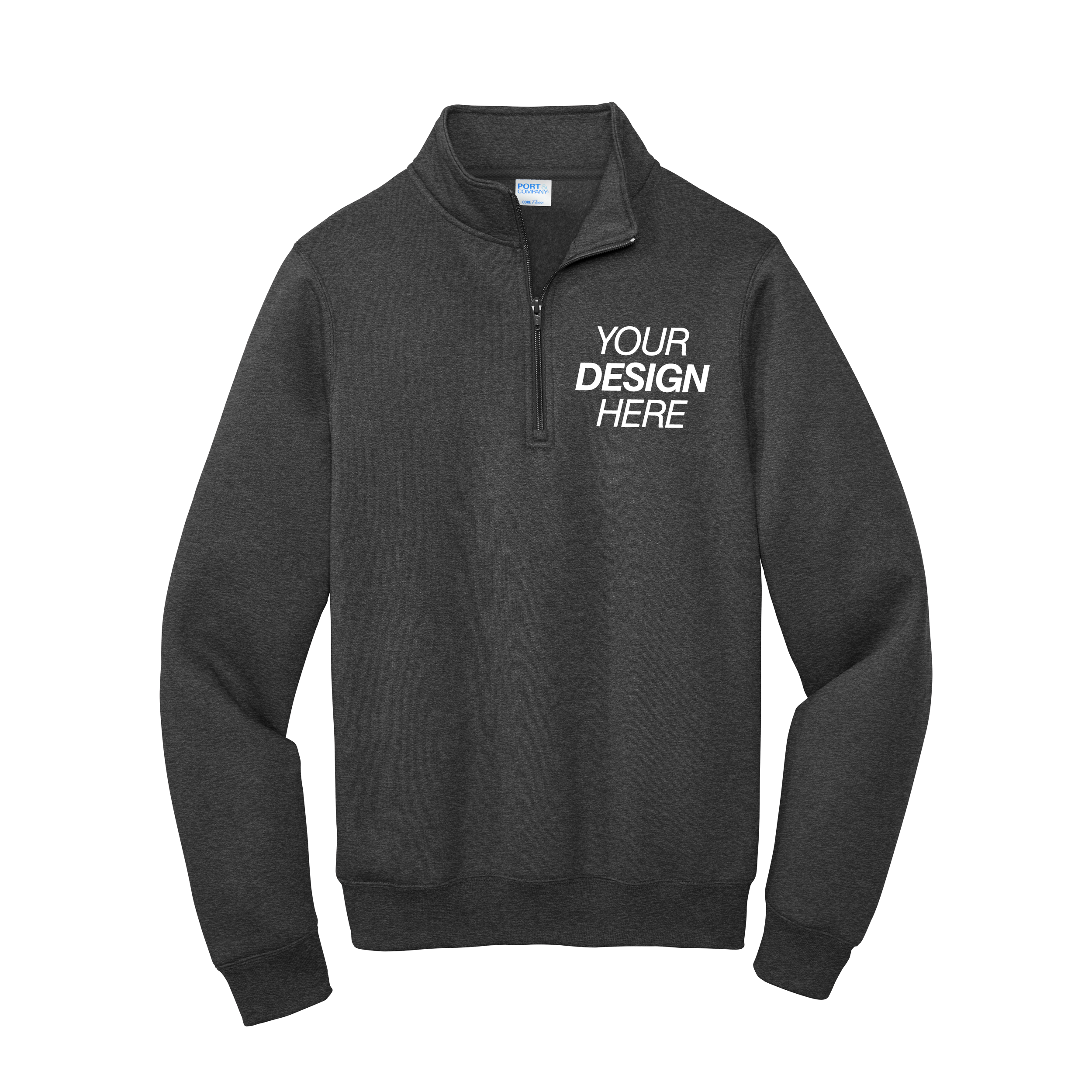 Port & Company® Core Fleece 1/4-Zip Pullover Sweatshirt