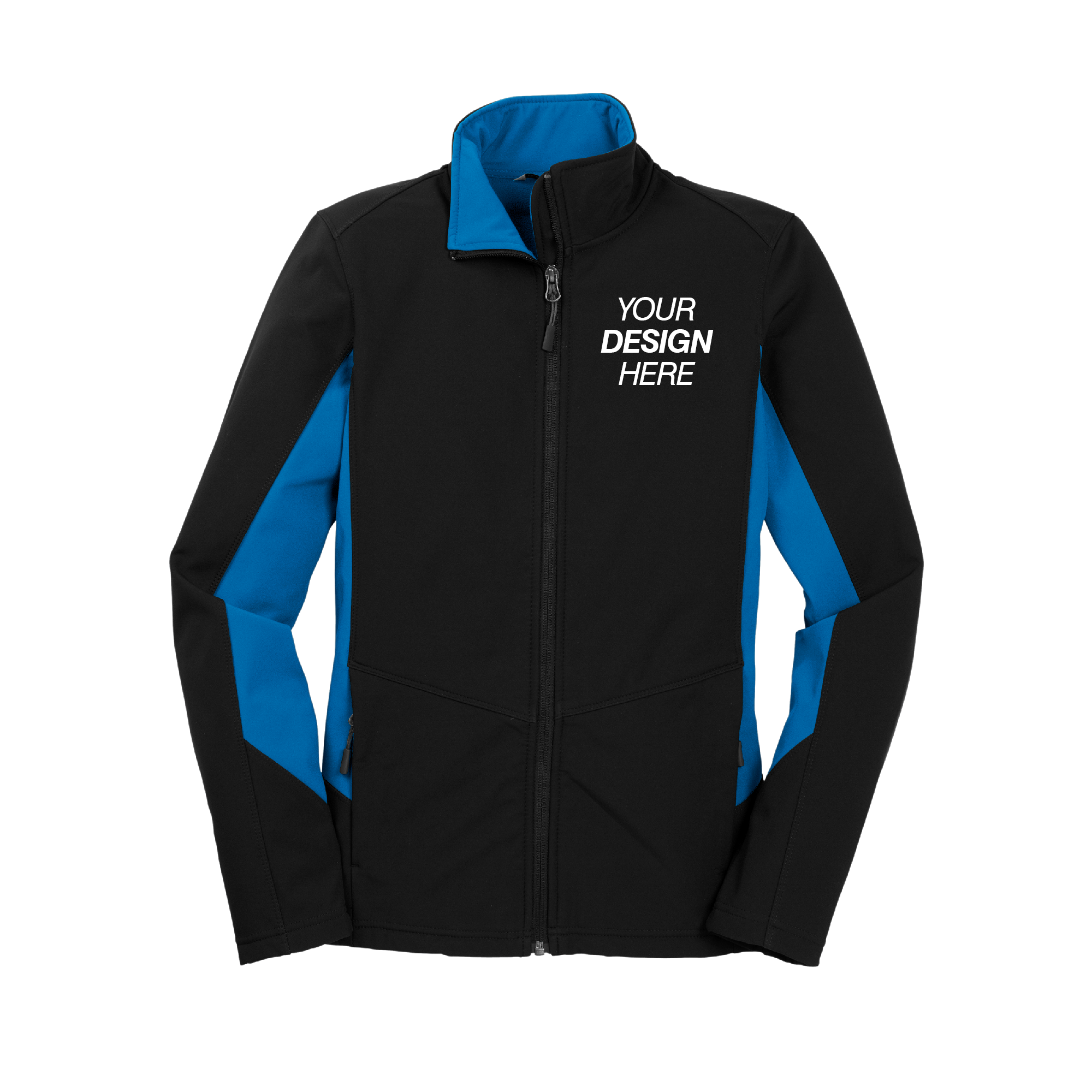 Port AuthorityĀ® Ladies Core Colorblock Soft Shell Jacket