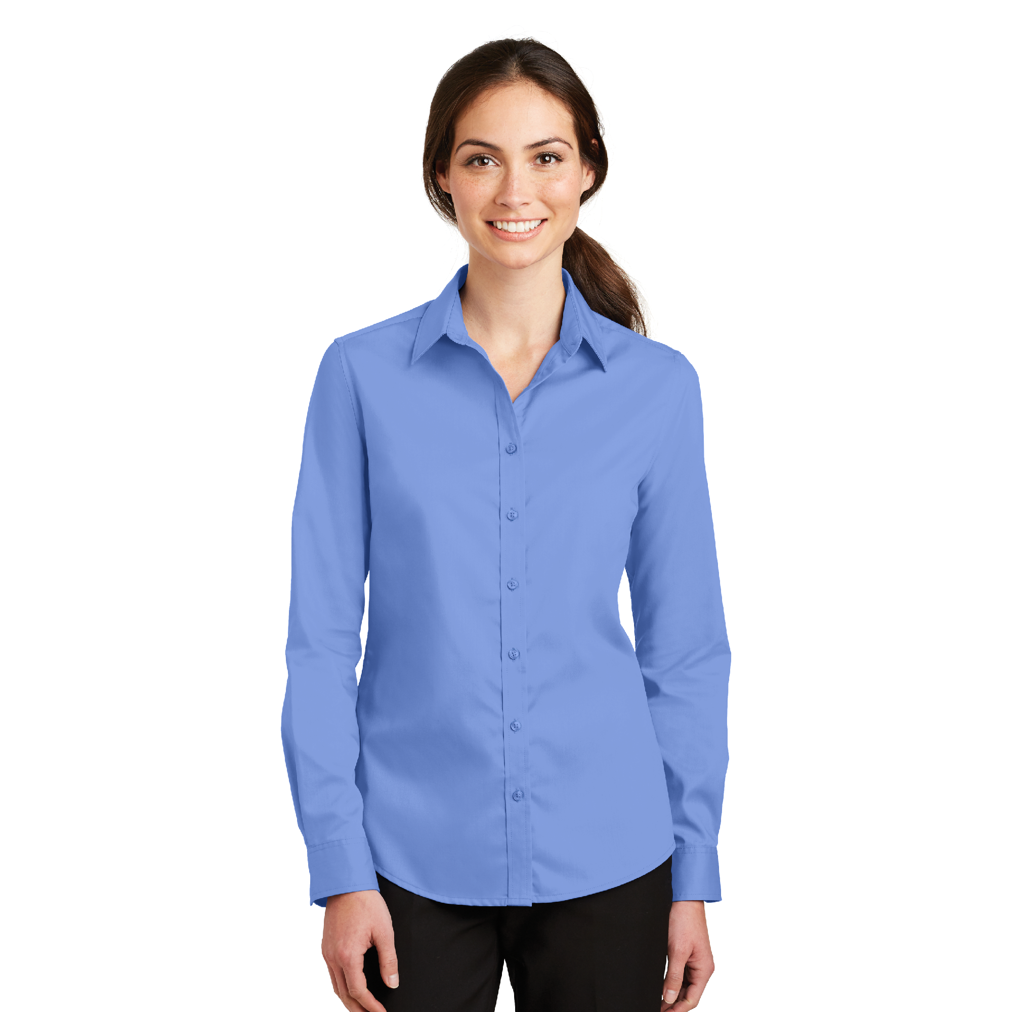 Port Authority® Ladies SuperPro™ Twill Shirt