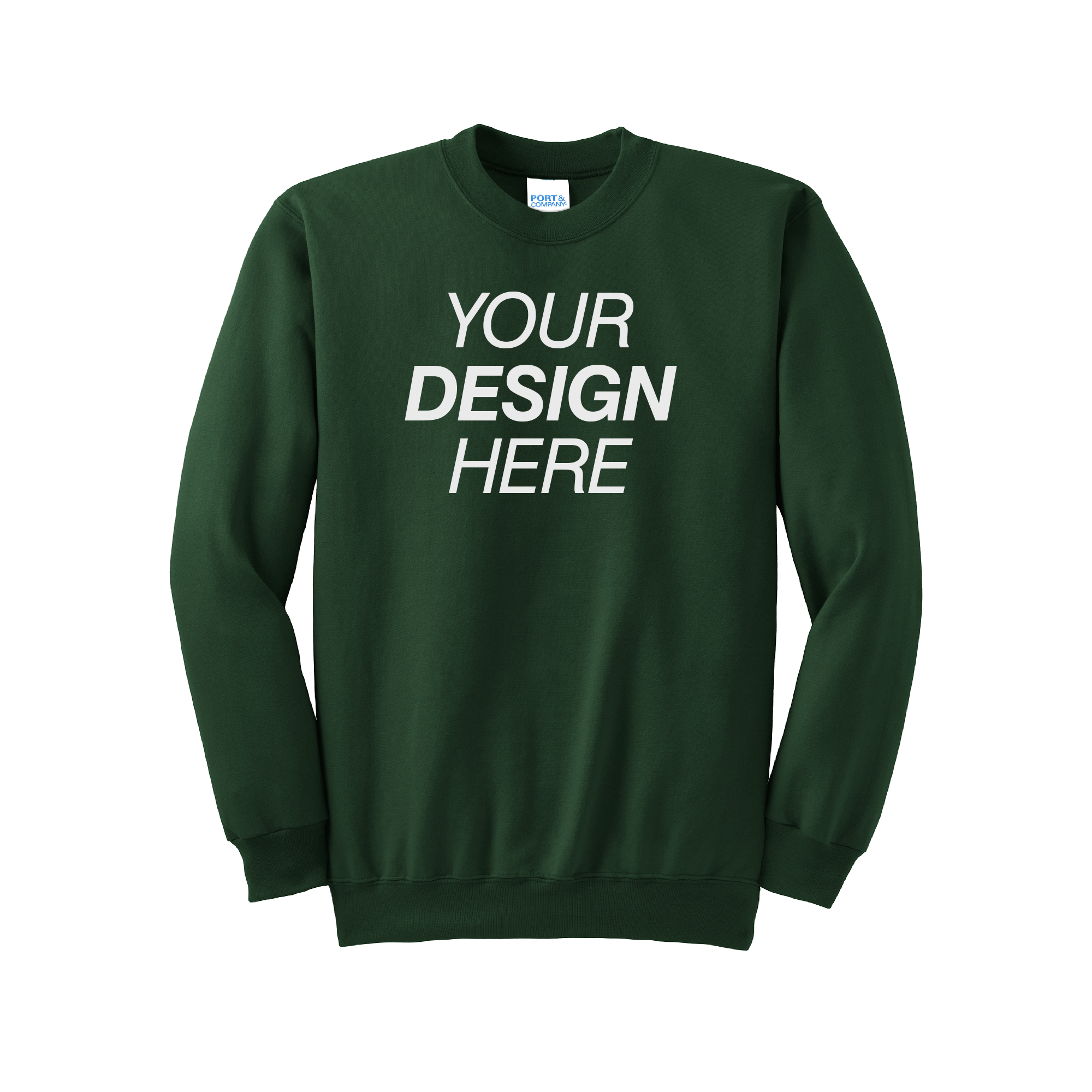 Port & Company® Essential Fleece Crewneck Sweatshirt
