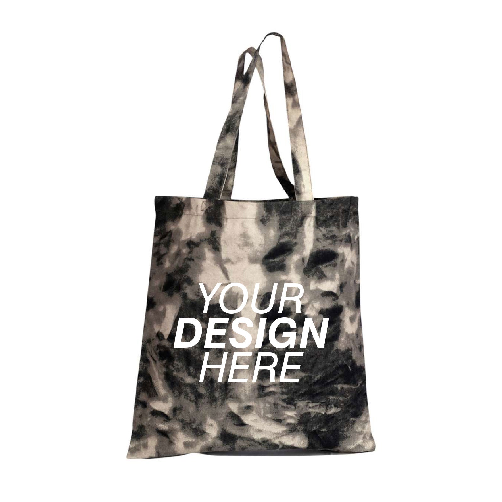 Q-Tees Tie-Dyed Canvas Bag