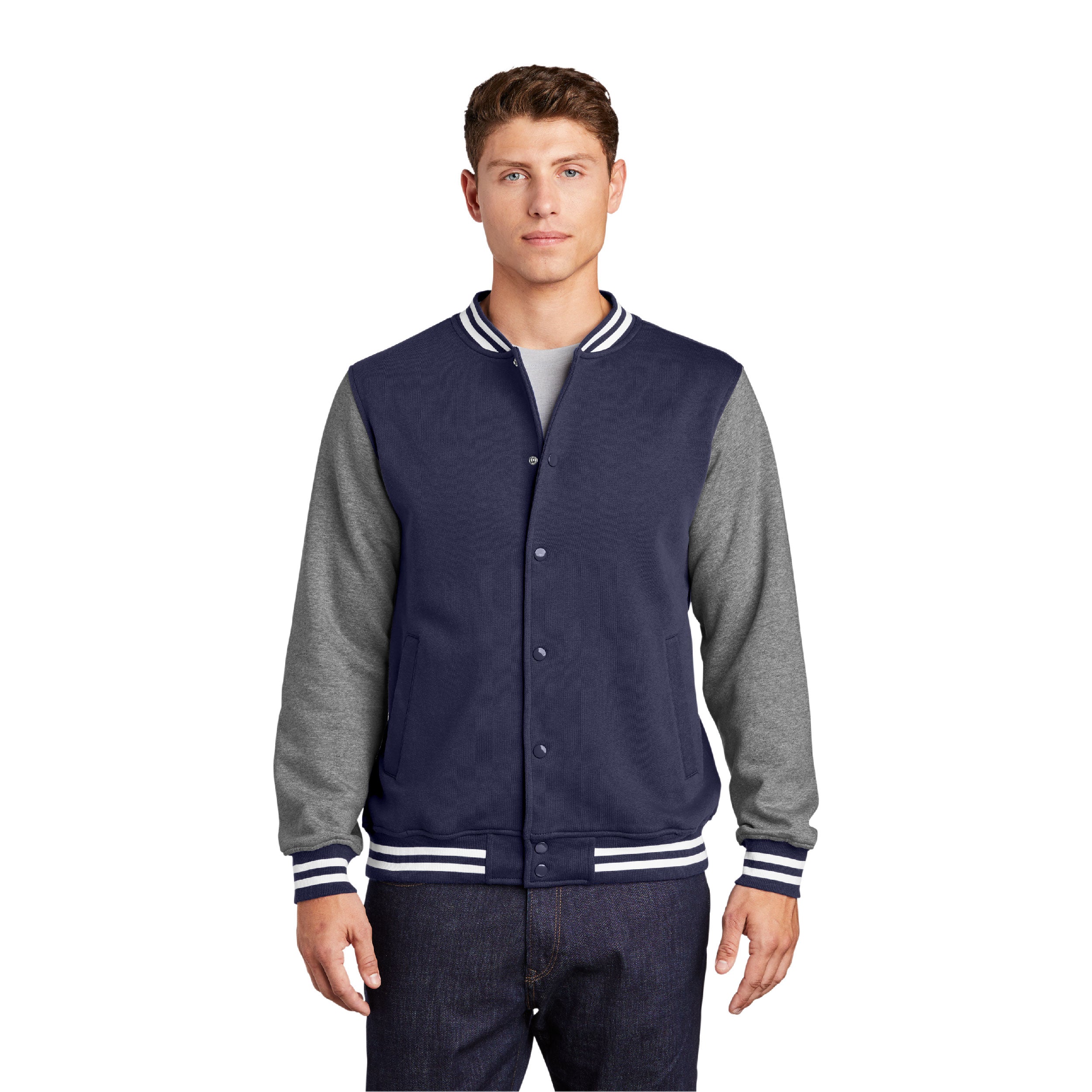 Sport-Tek® Fleece Letterman Jacket