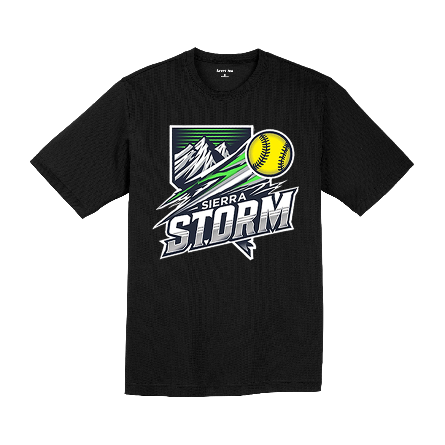Sport-Tek® PosiCharge® RacerMesh® Tee x Sierra Storm Softball