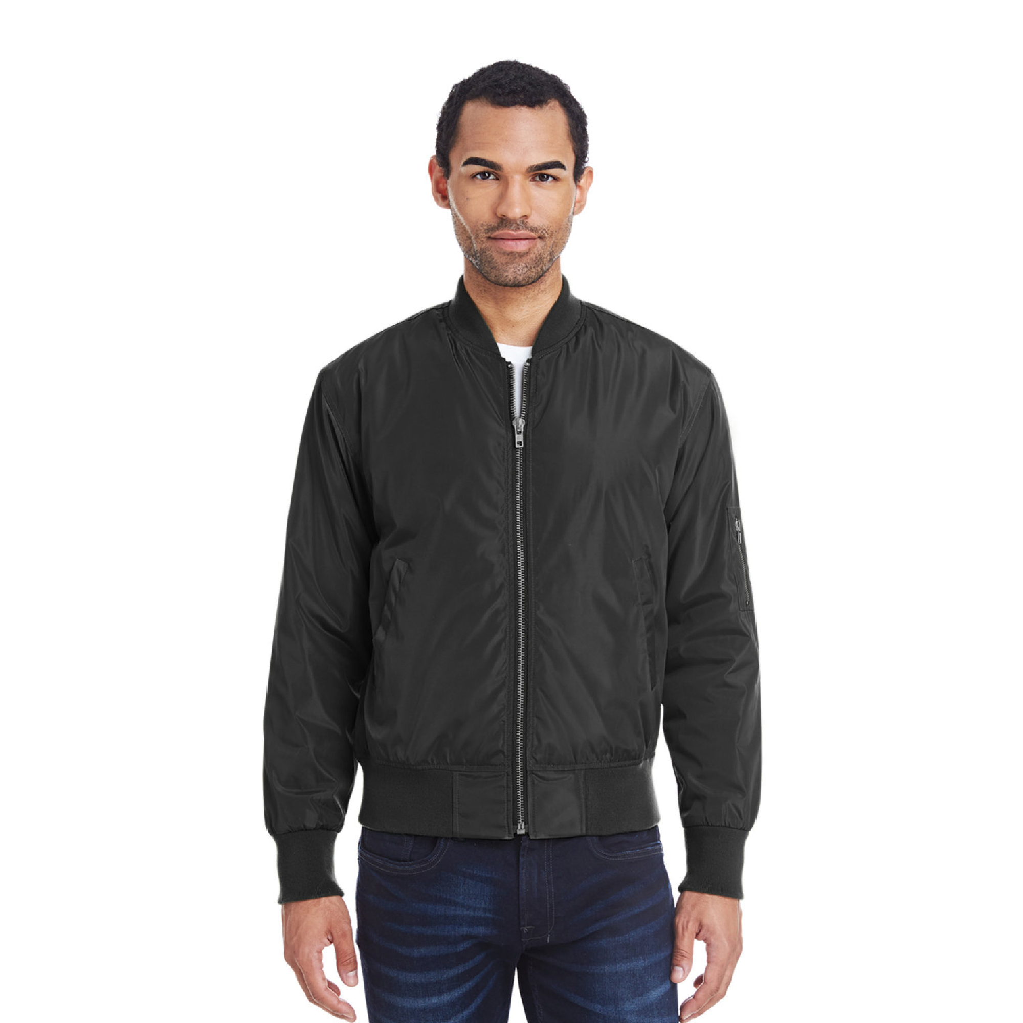 Threadfast Apparel Chaqueta bomber unisex