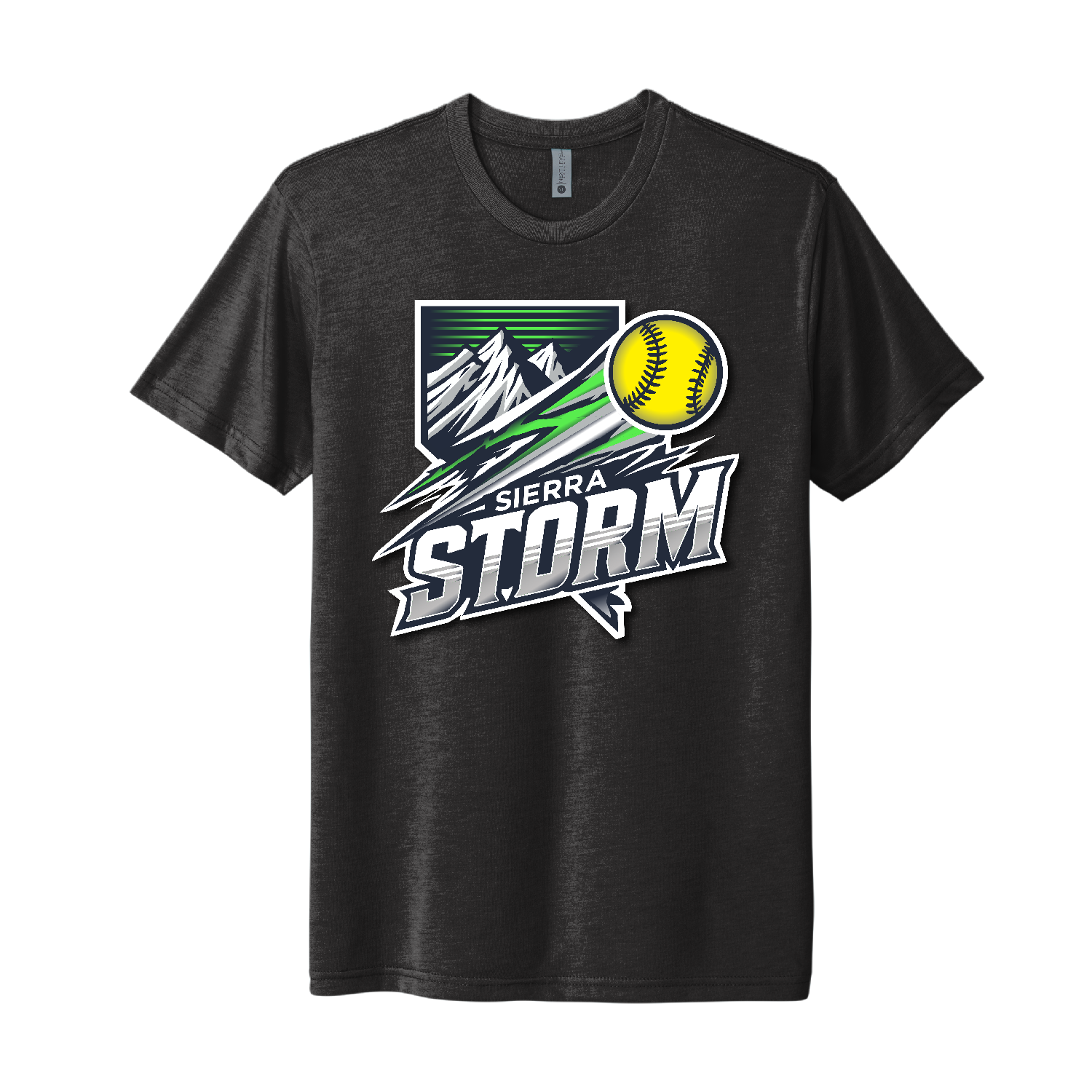 Next Level Tri-Blend Tee x Sierra Storm Softball