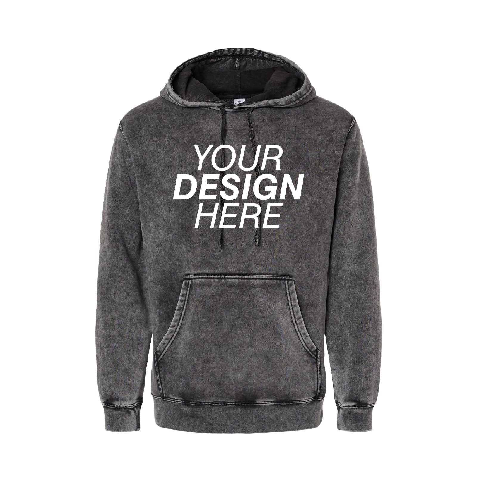 Independent Trading Co. Midweight Mineral Wash Hooded Sweatshirt