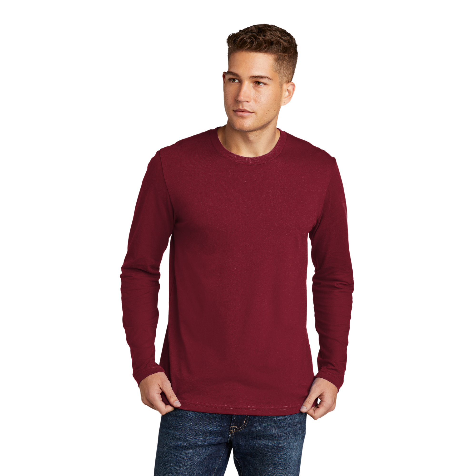 Camiseta de manga larga de algodón Next Level Apparel®